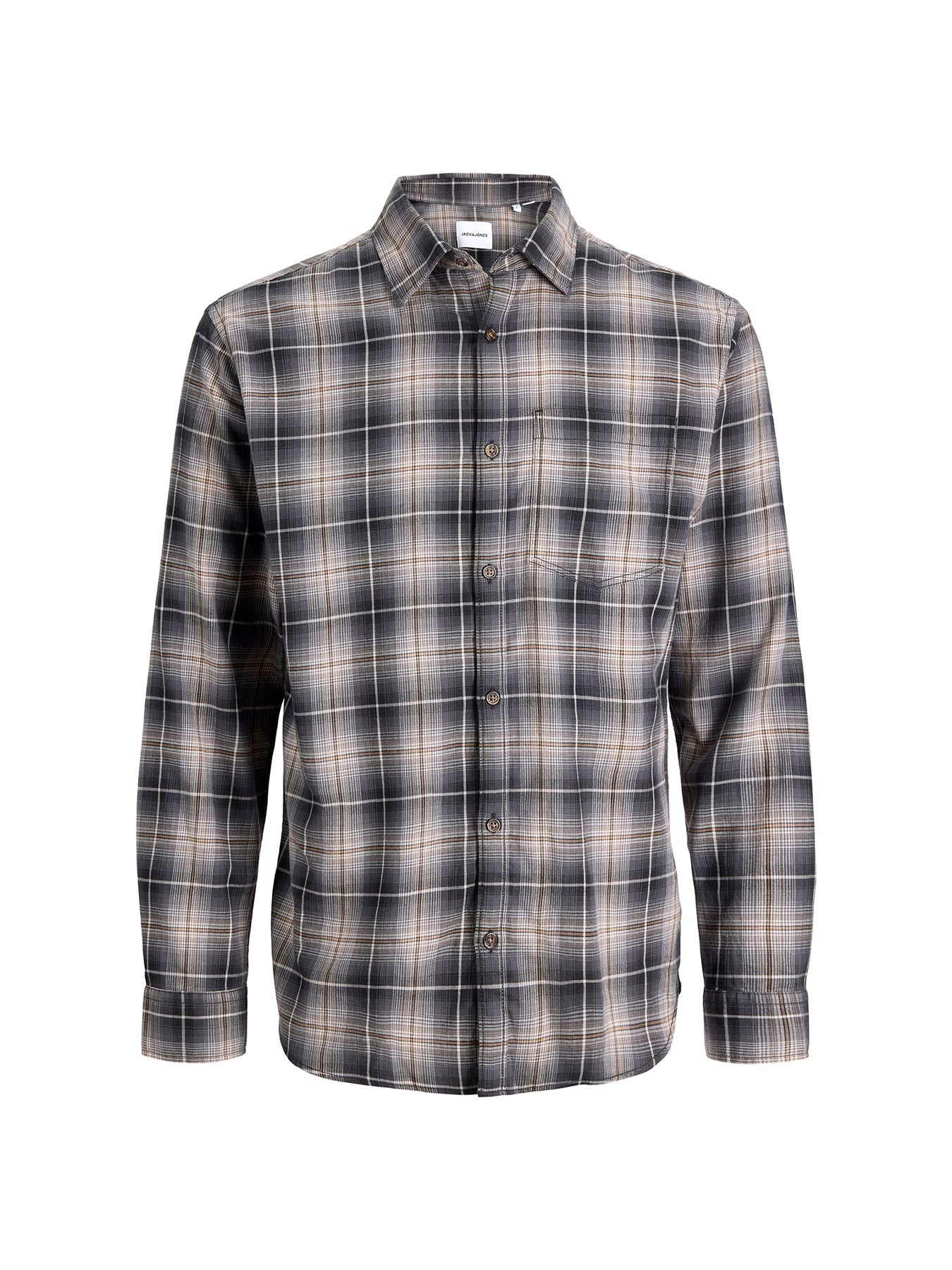 Kids James Long Sleeve Flannel Overshirt
