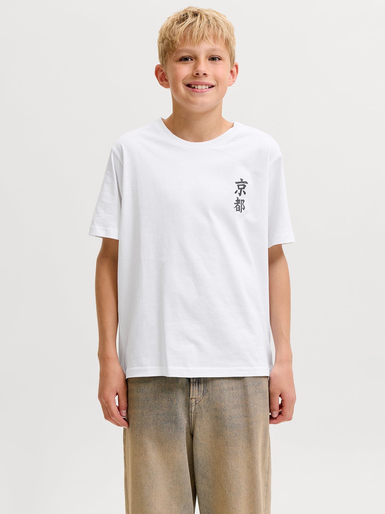 Kids' Crew Neck T-Shirt White
