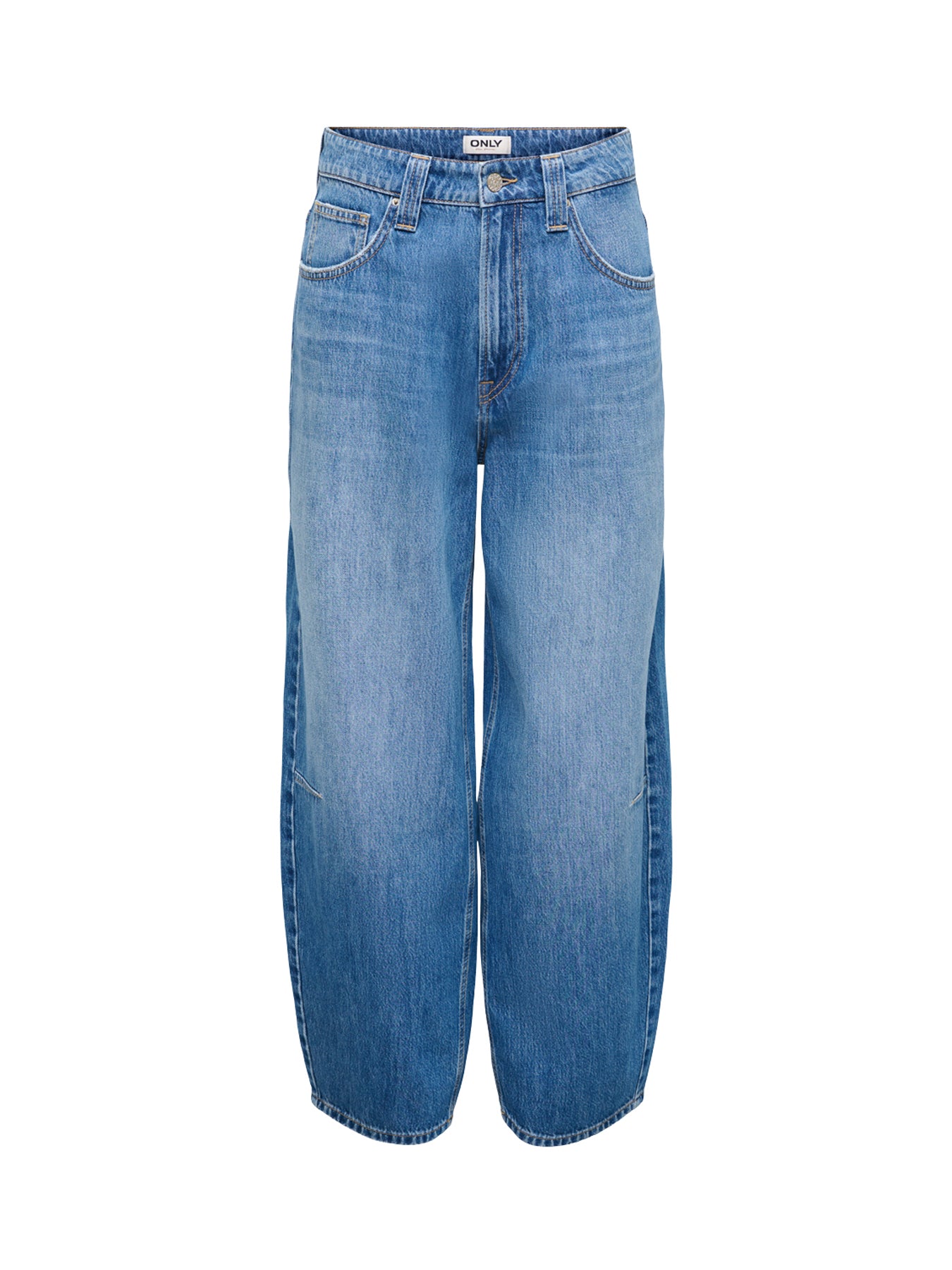 Frankie High Waist Barrel Jeans Blue