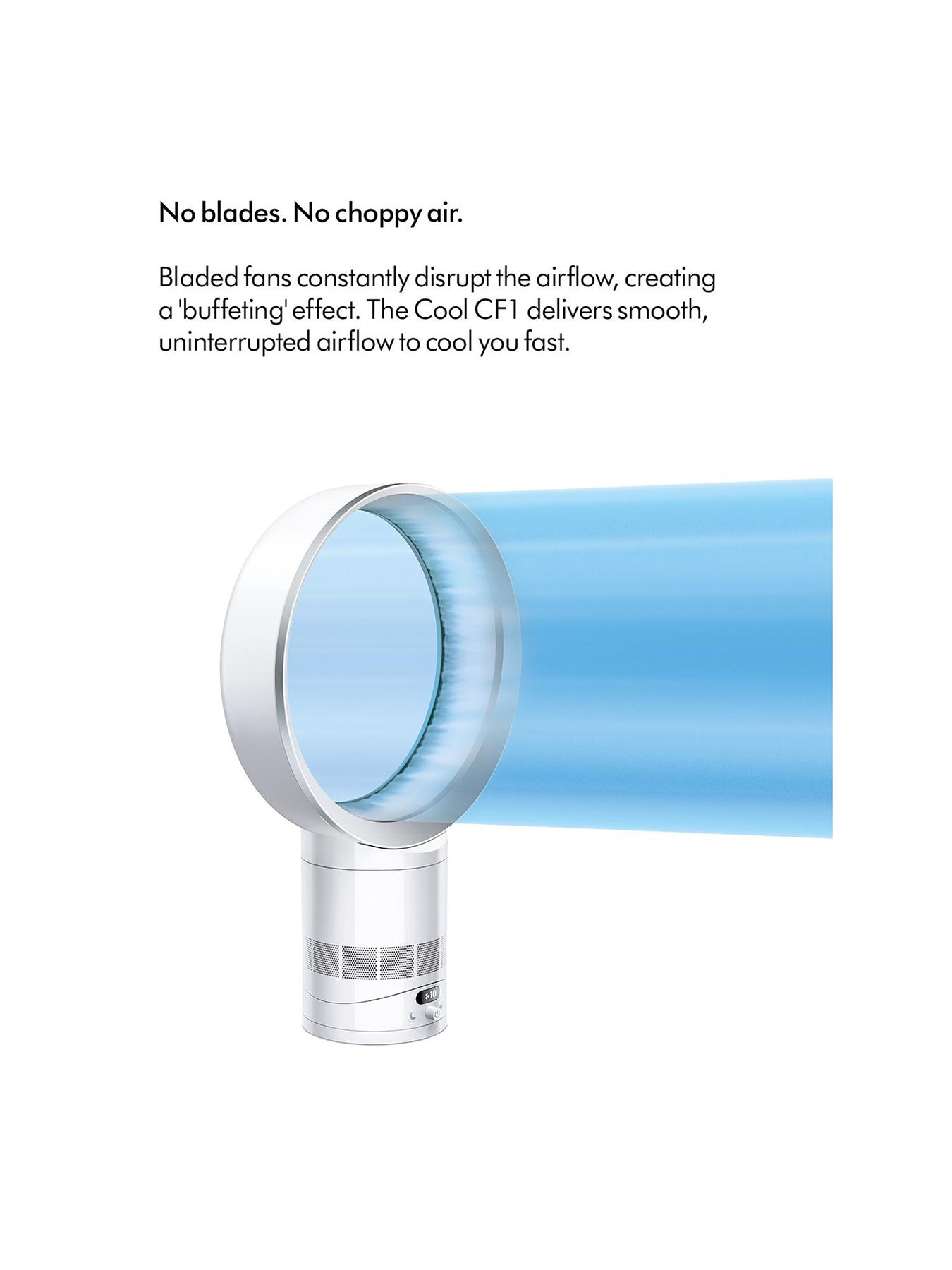 Cool CF1 Cooling Fan White