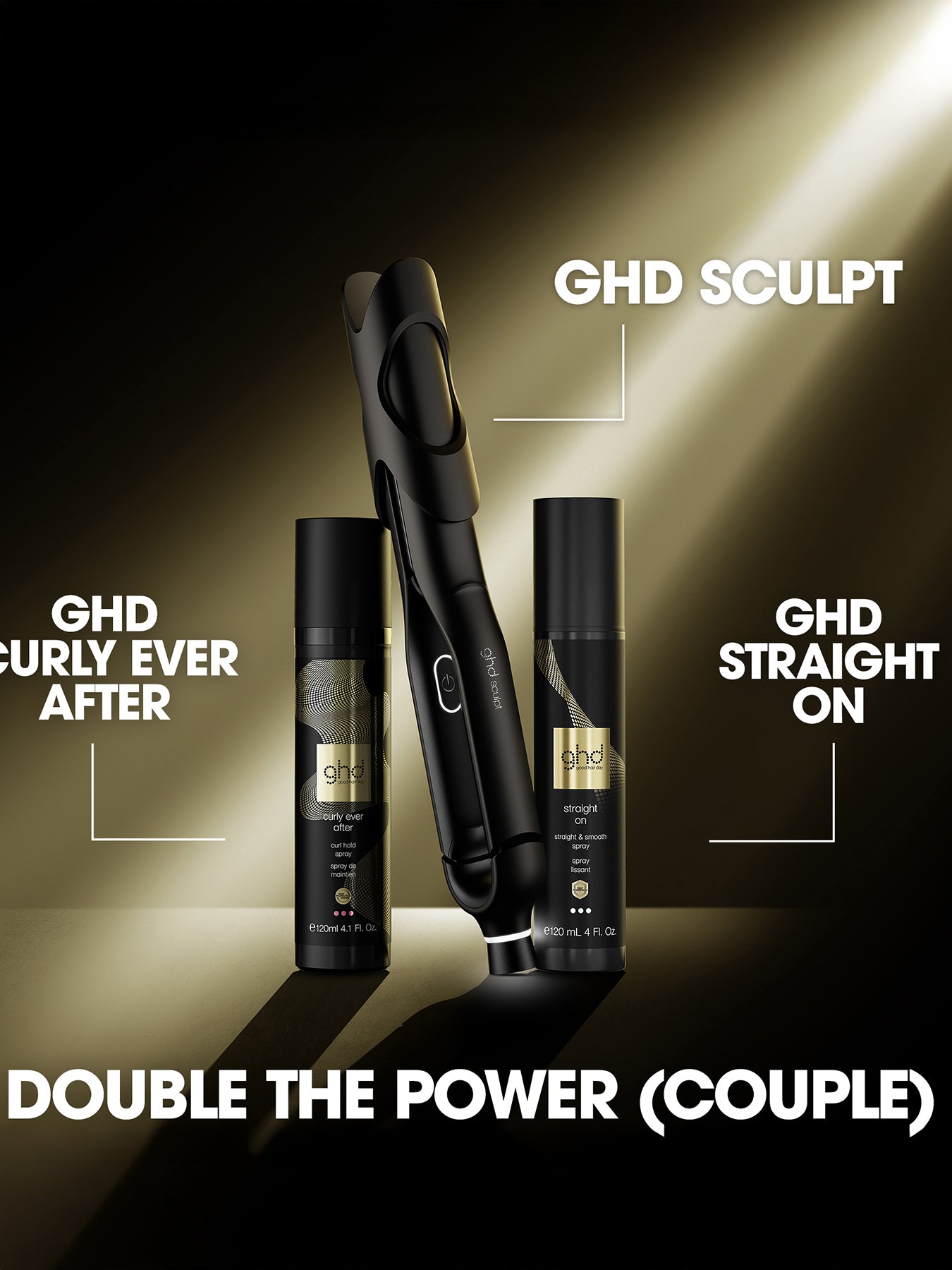 Sculpt Interactive Hair Straightener Black