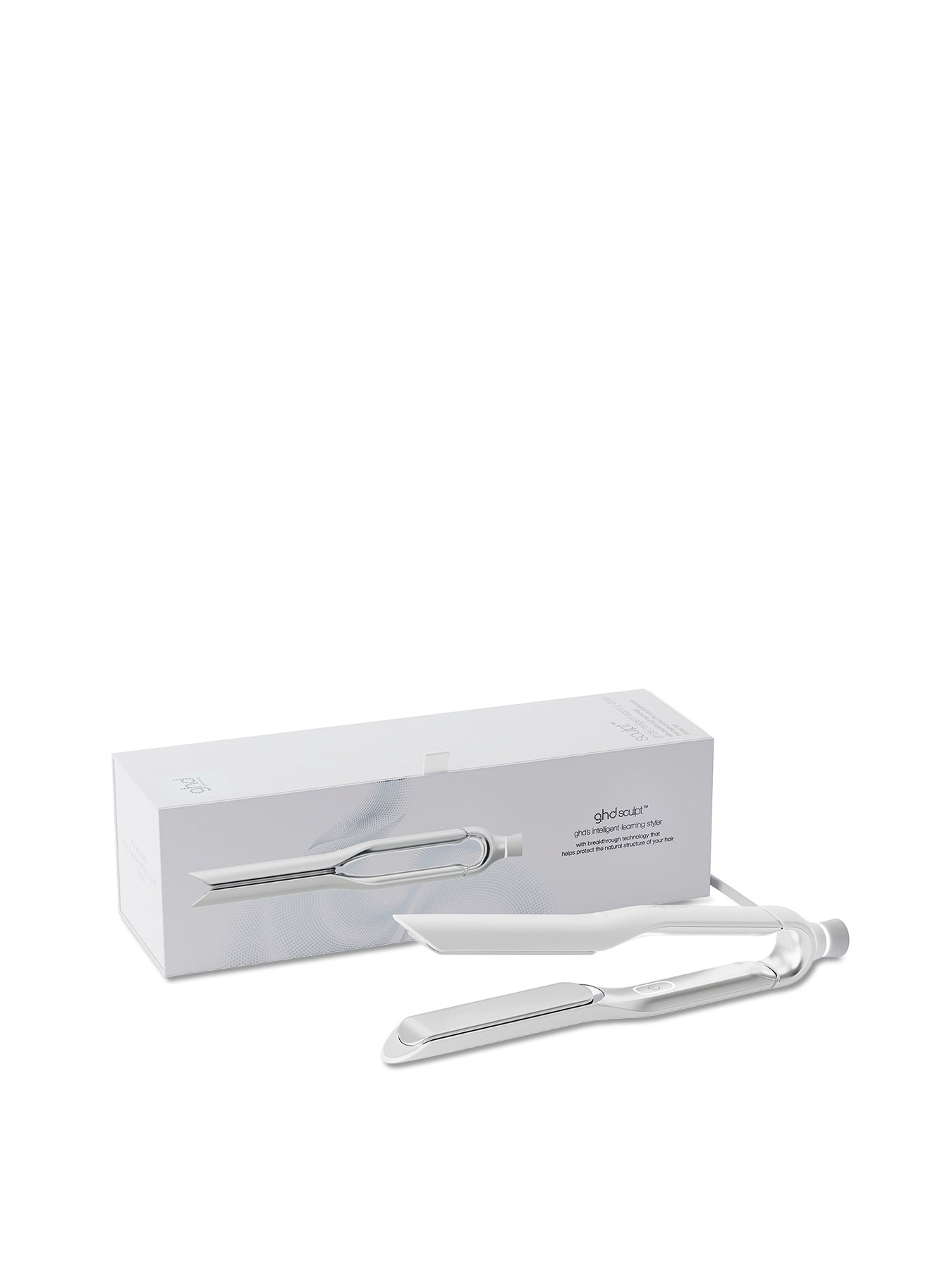 Sculpt Interactive Hair Straightener White