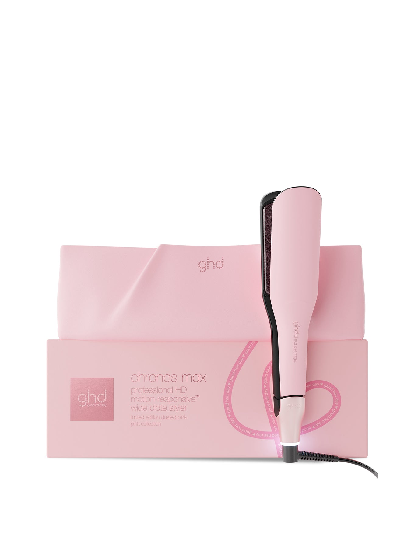 Chronos Max Limited Edition Hair Straightener Dusted Pink