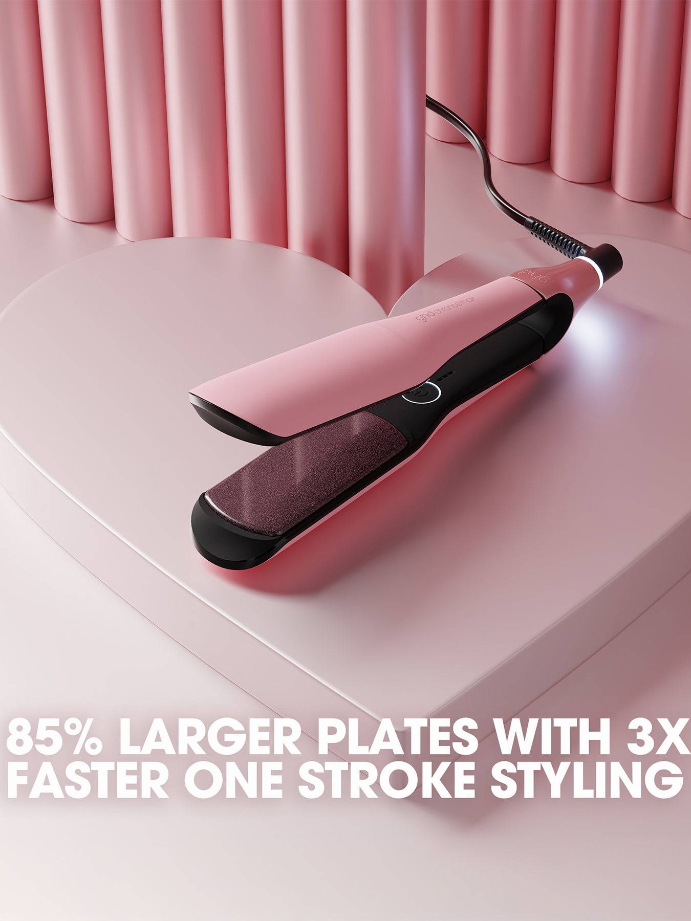 Chronos Max Limited Edition Hair Straightener Dusted Pink