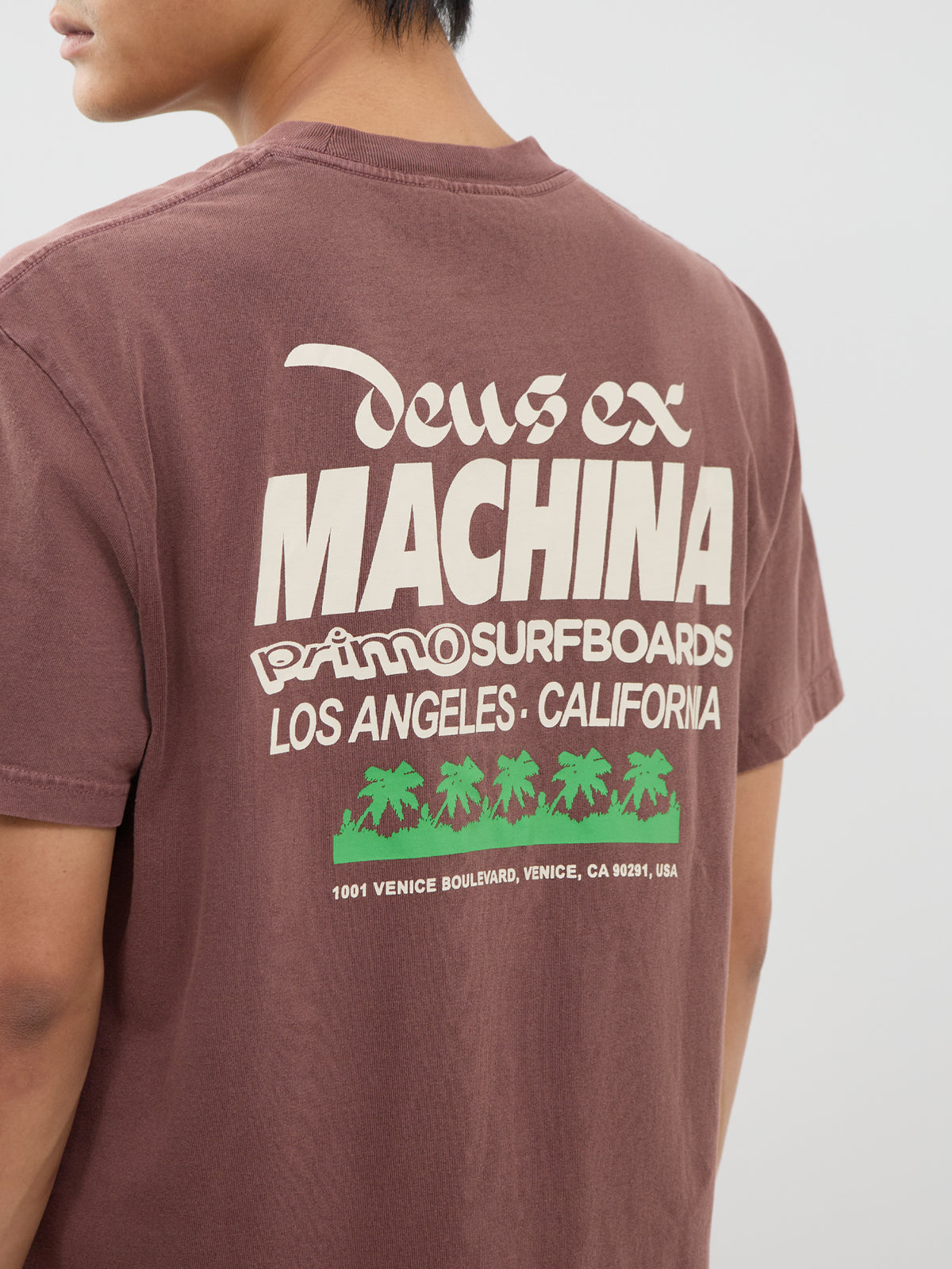 Recycled Cotton Primo T-Shirt - Brown