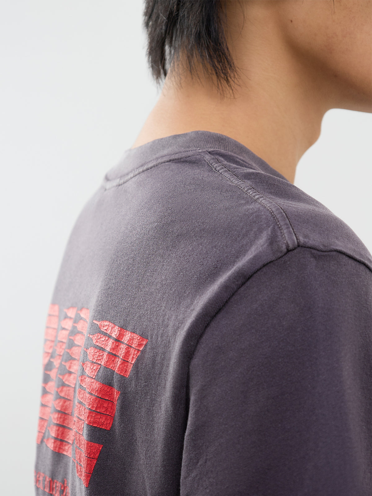 Recycled Cotton Fast Times T-Shirt - Black