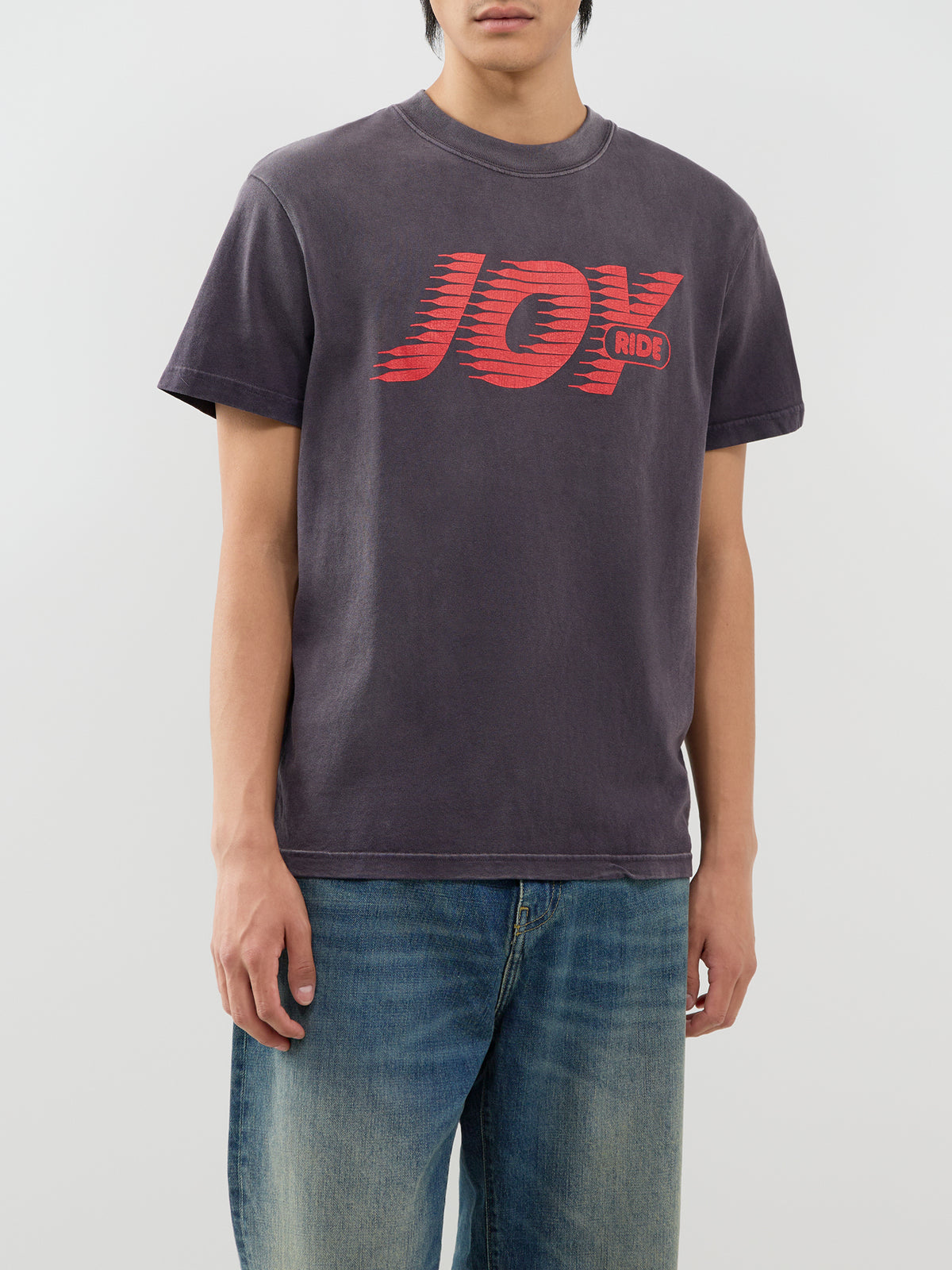 Recycled Cotton Fast Times T-Shirt - Black