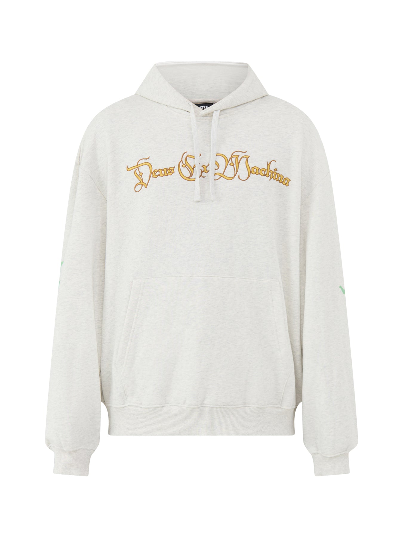 Recycled Cotton Blend Invocation Hoodie - Light Grey Marle