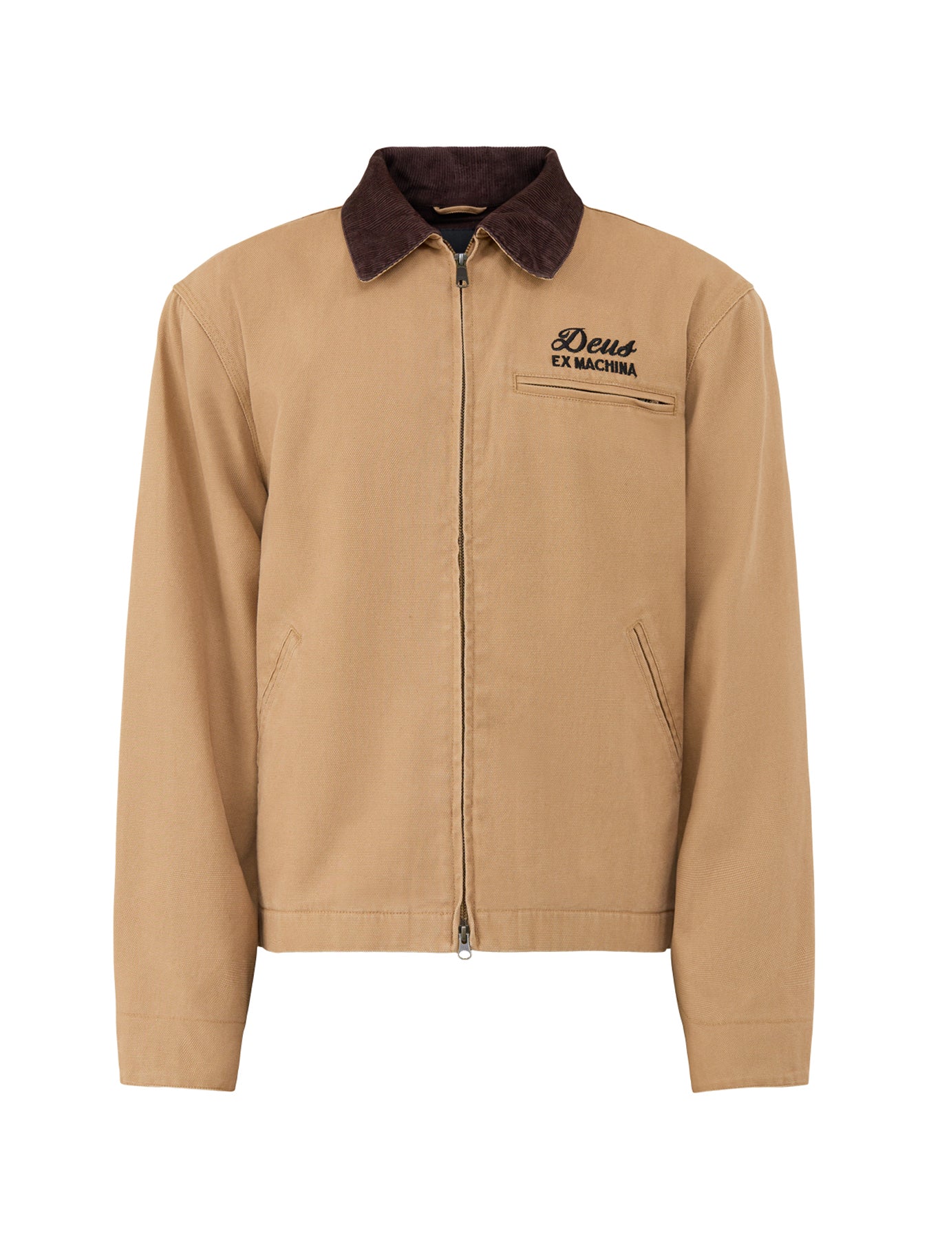 Cotton Address Workwear Jacket - Dijon Tan