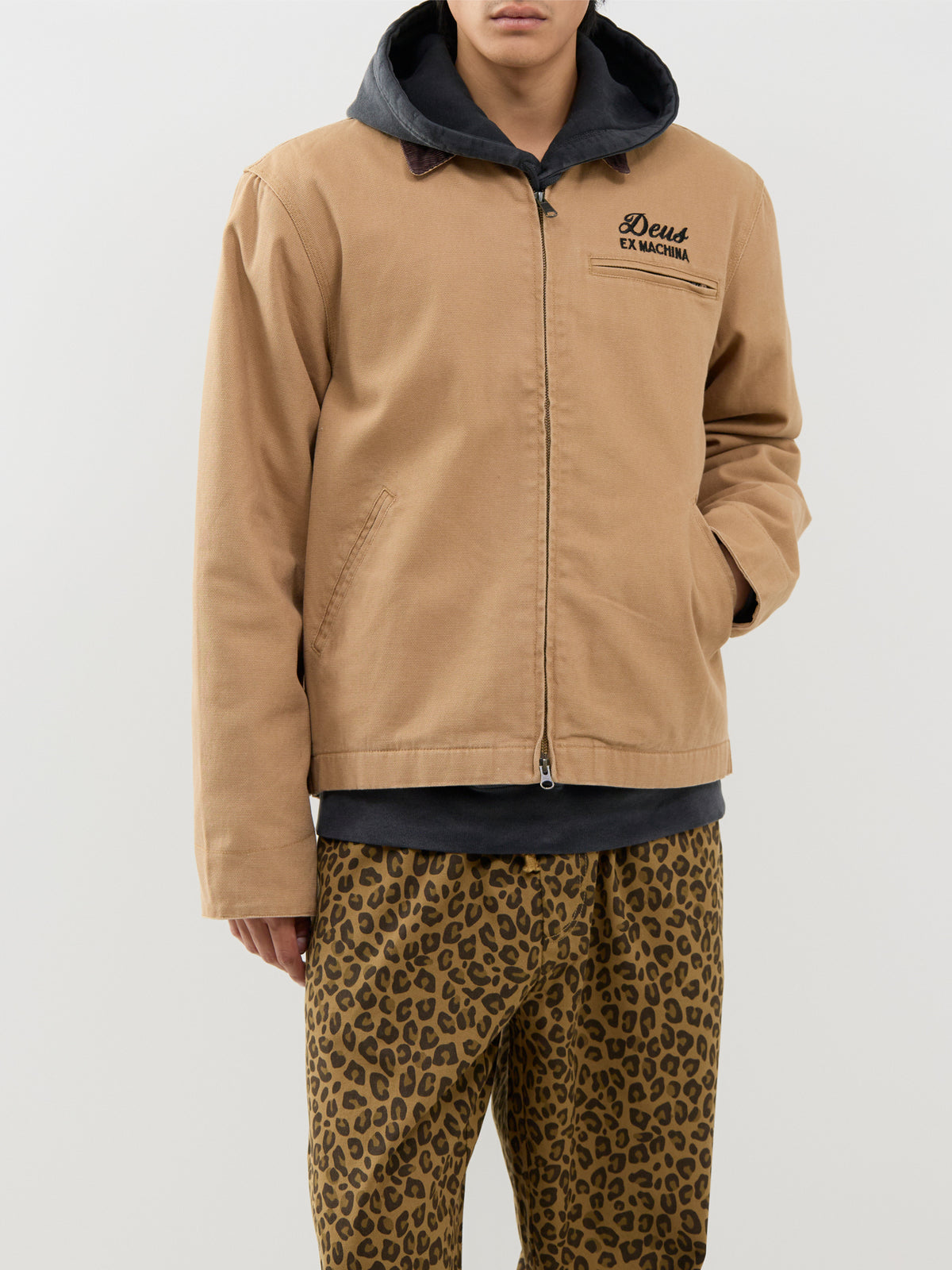 Cotton Address Workwear Jacket - Dijon Tan