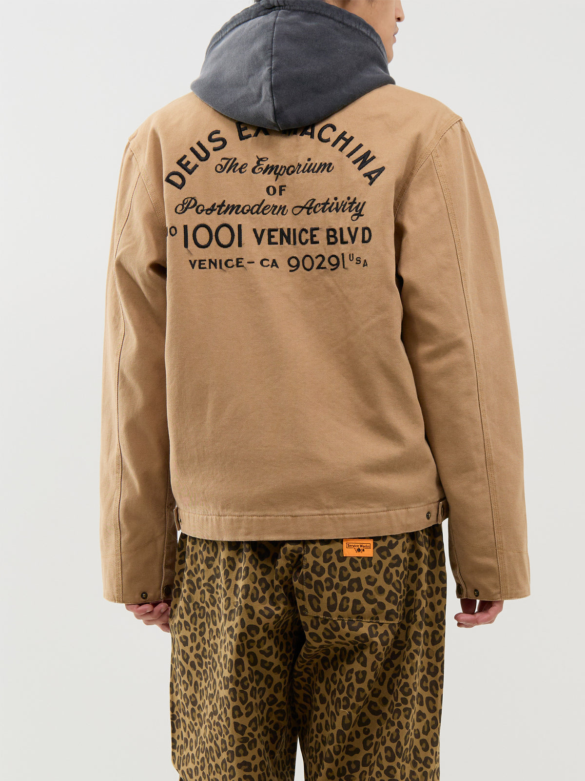 Cotton Address Workwear Jacket - Dijon Tan