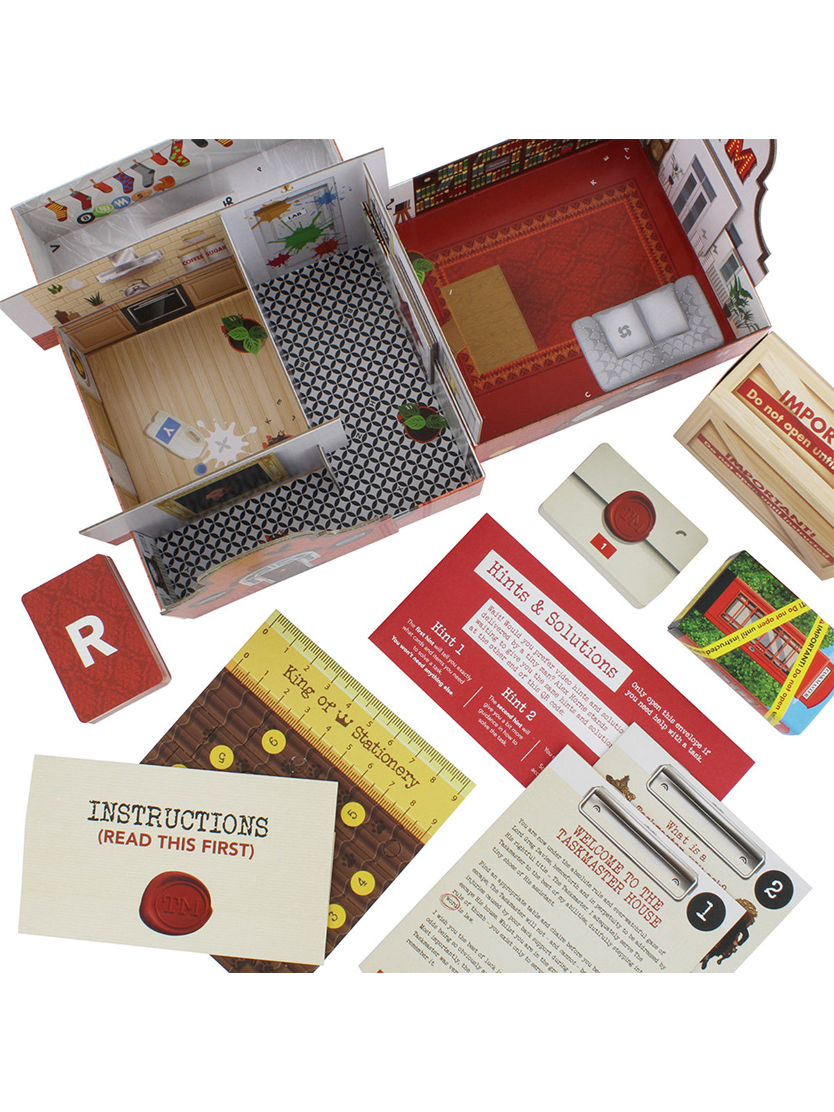 Taskmaster Escape Room Game