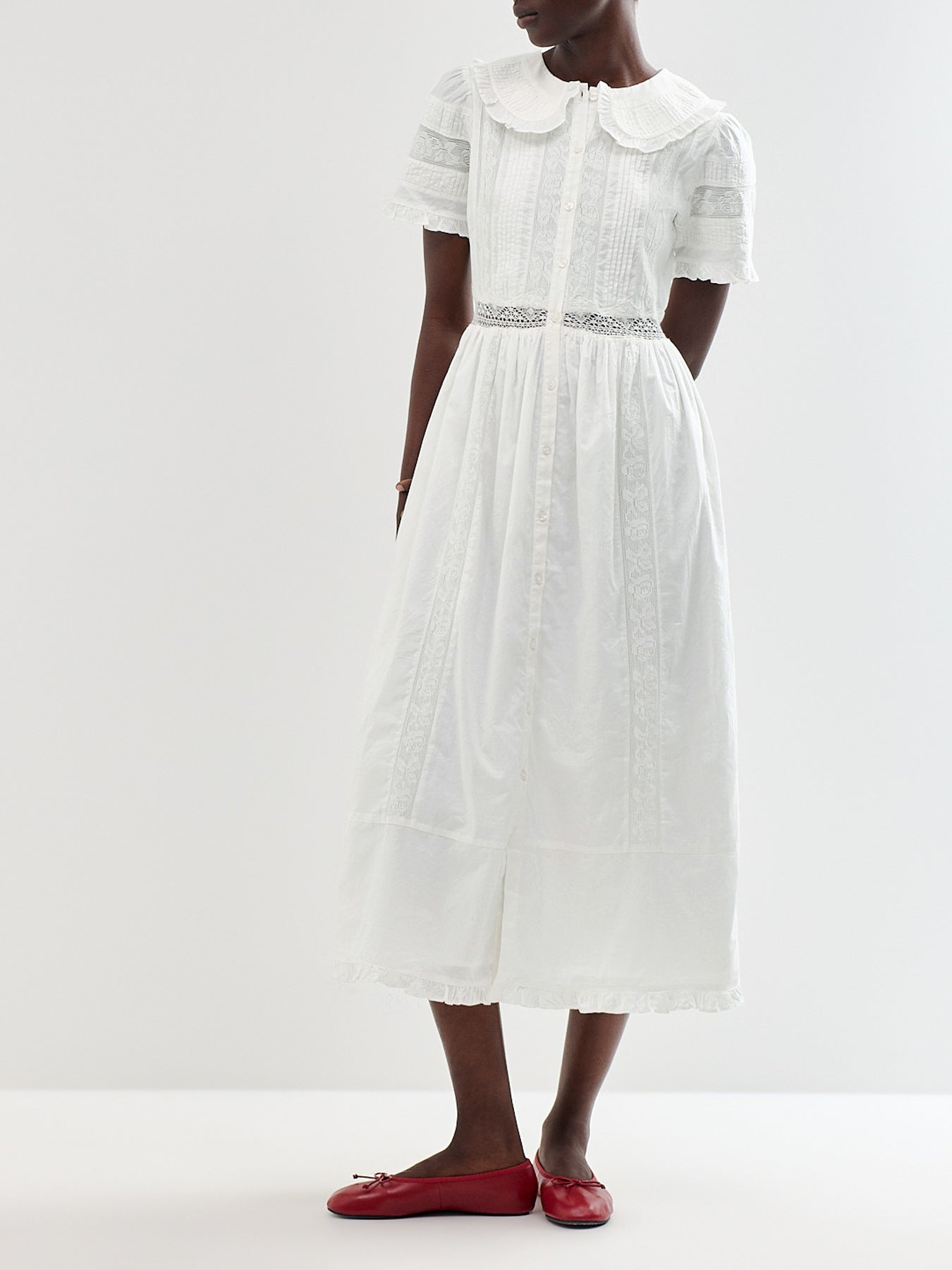 Orla Cotton Midi Shirt Dress