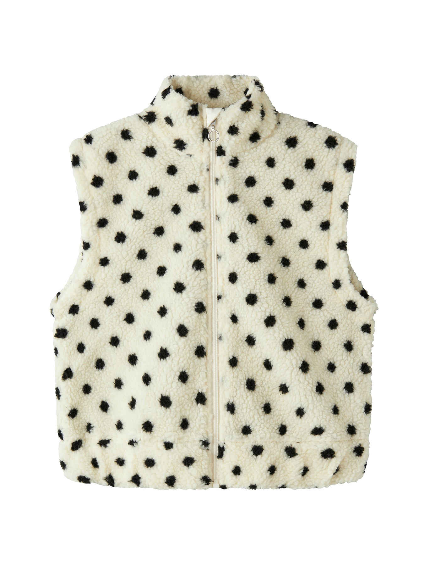 Nolpo Recycled Polyester Teddy Vest Cream