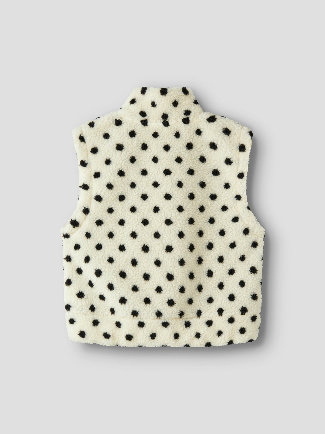 Nolpo Recycled Polyester Teddy Vest Cream