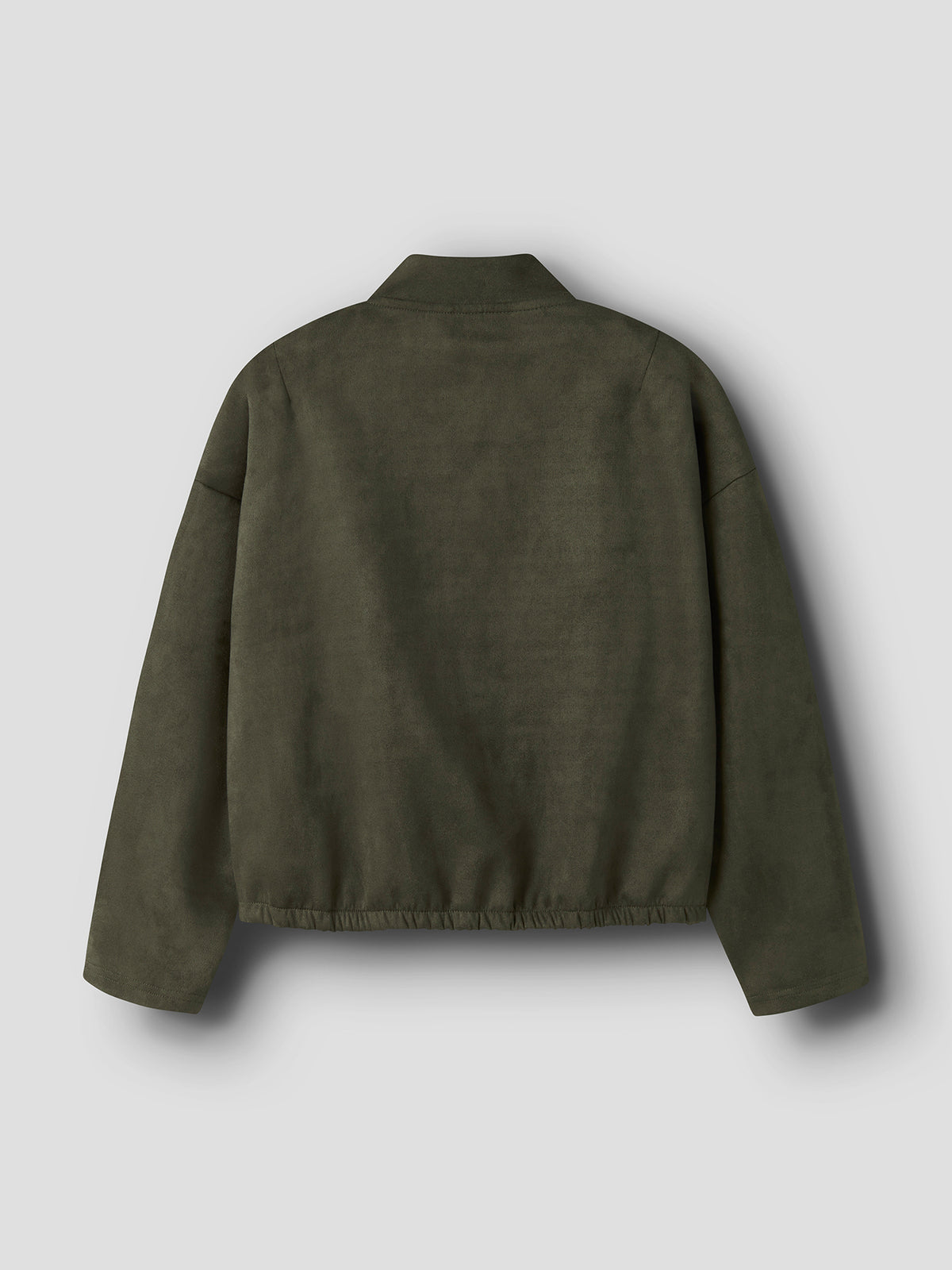 Omusi Long-Sleeved Relaxed Jacket - Olive Night