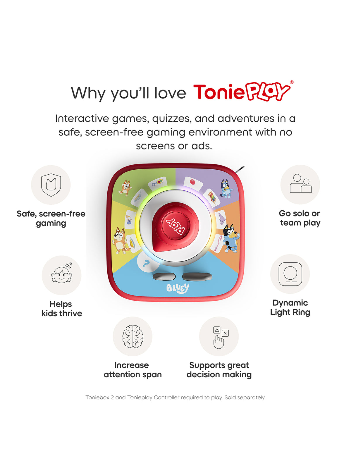 Bluey Play All Day Tonie Audio Character