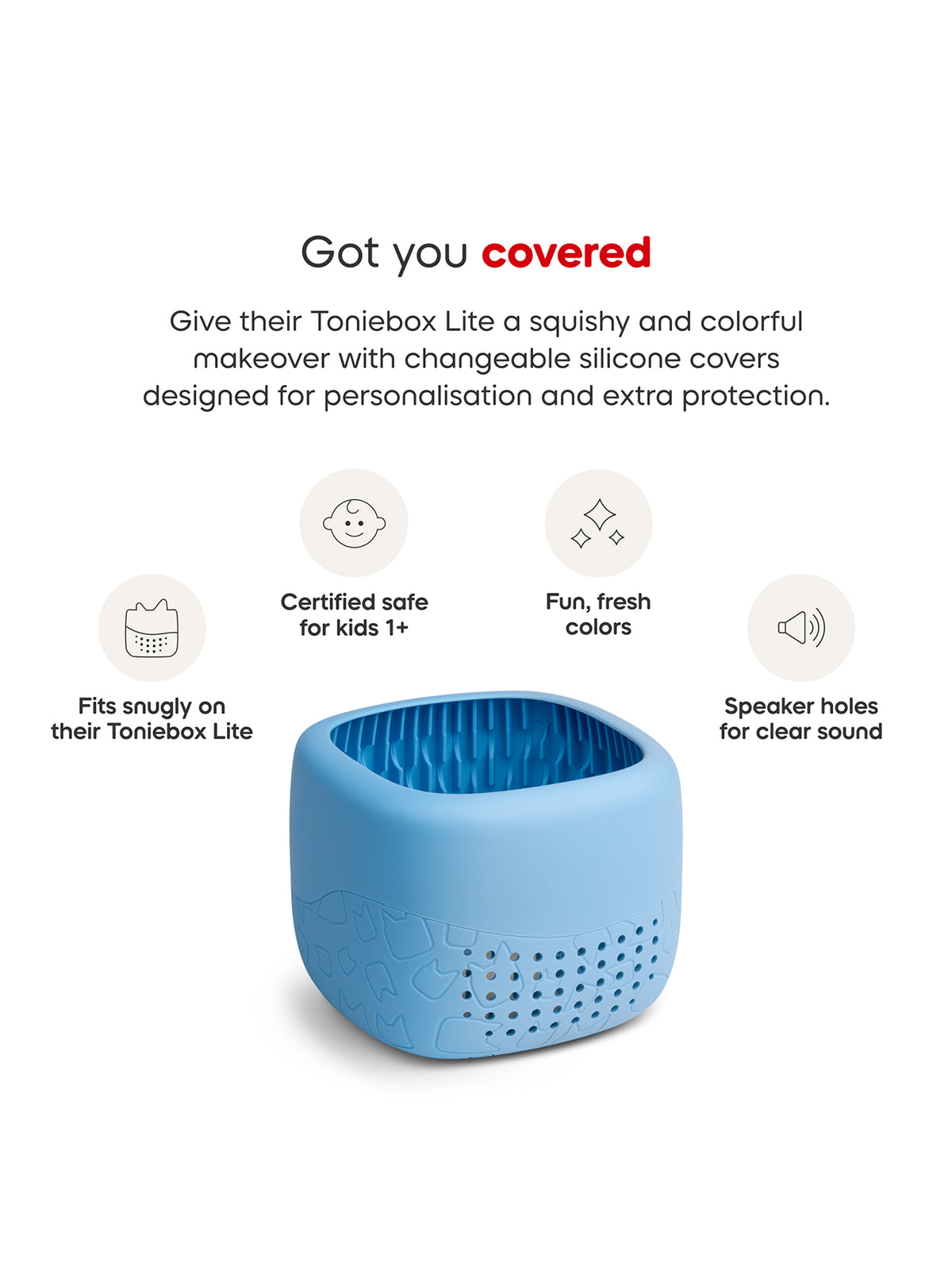 Toniebox Lite Cover - Arctic Blue