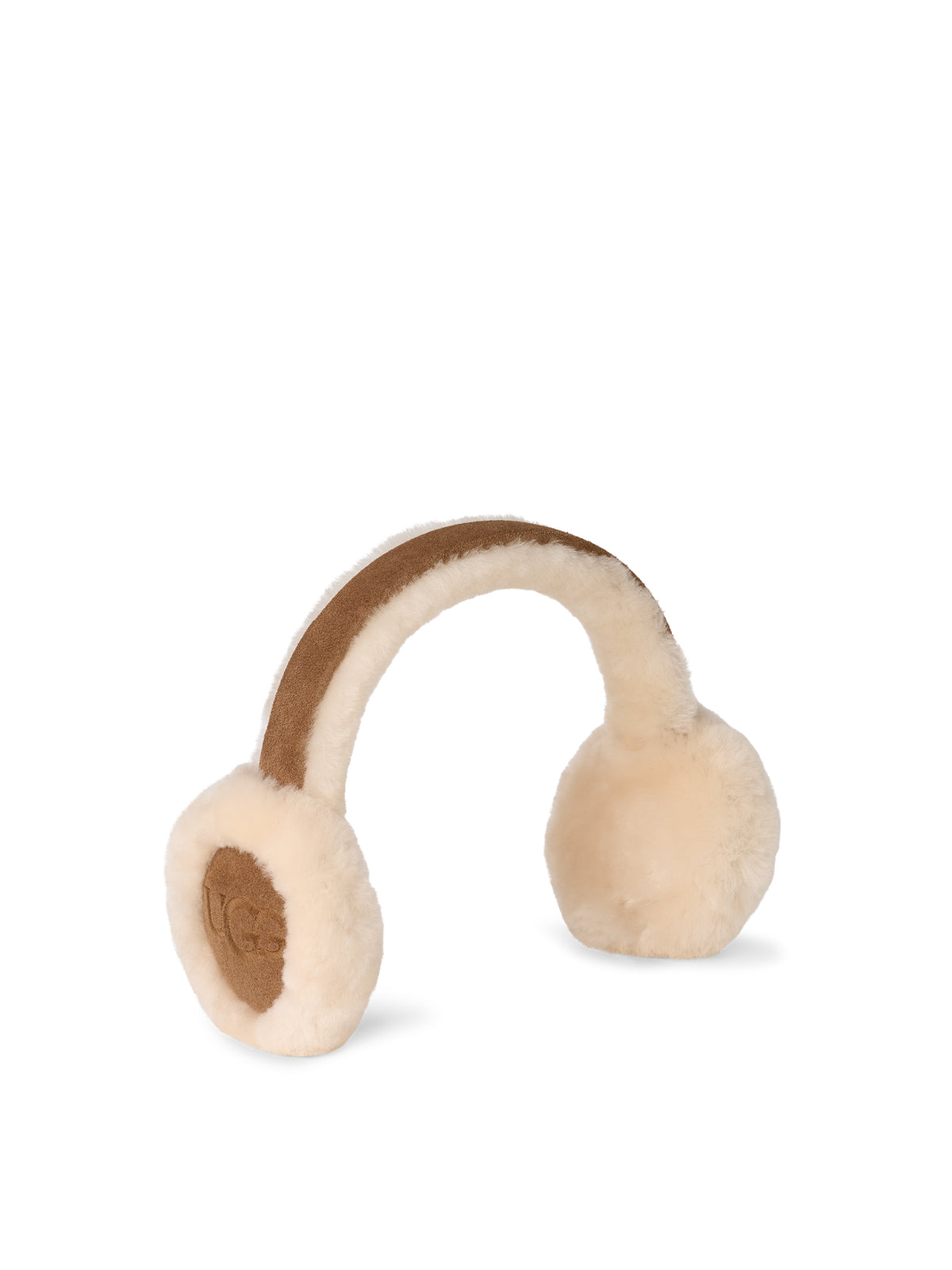Kids' Shearling Embroidered Logo Earmuffs
