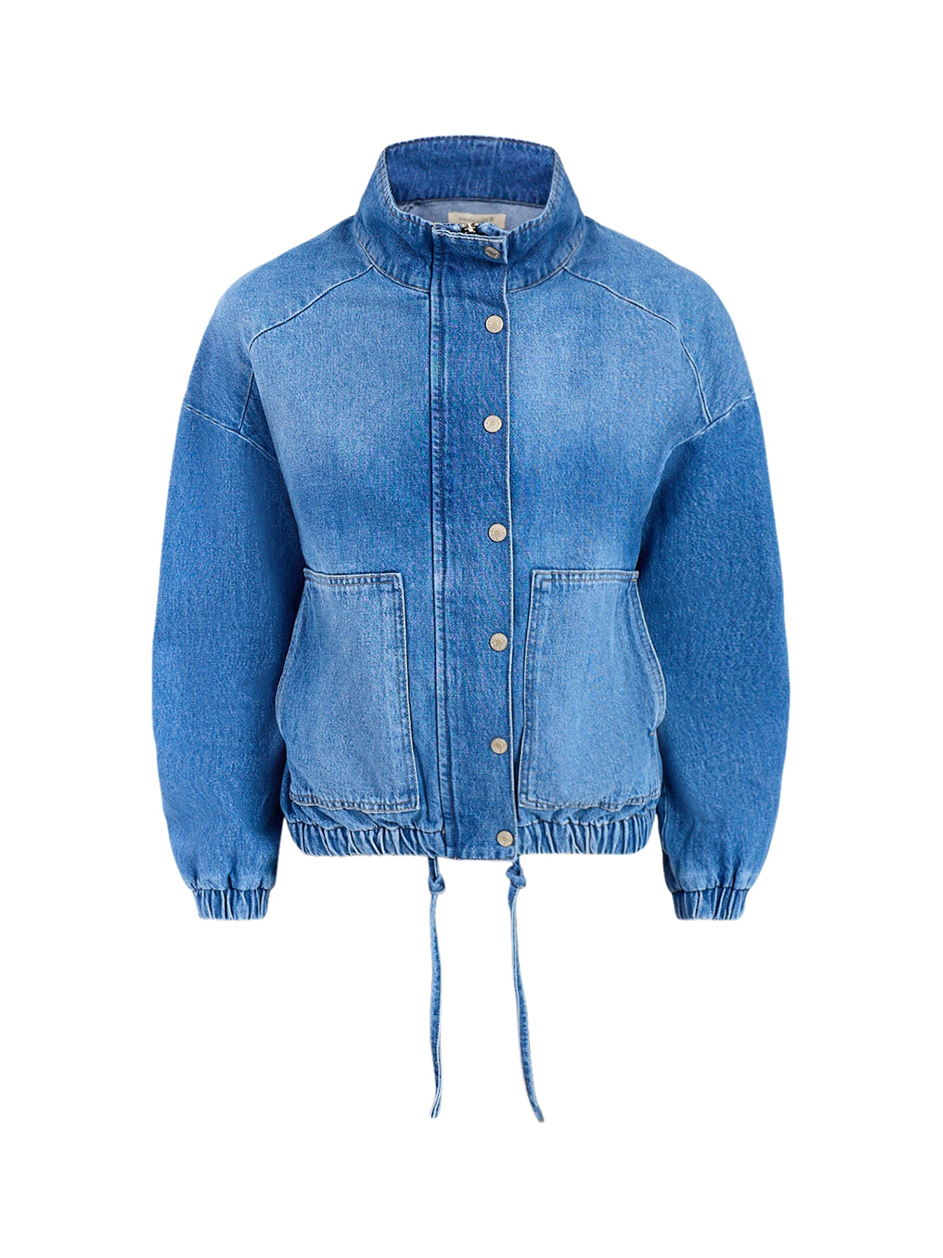 Clarke Cotton Denim Bomber Jacket