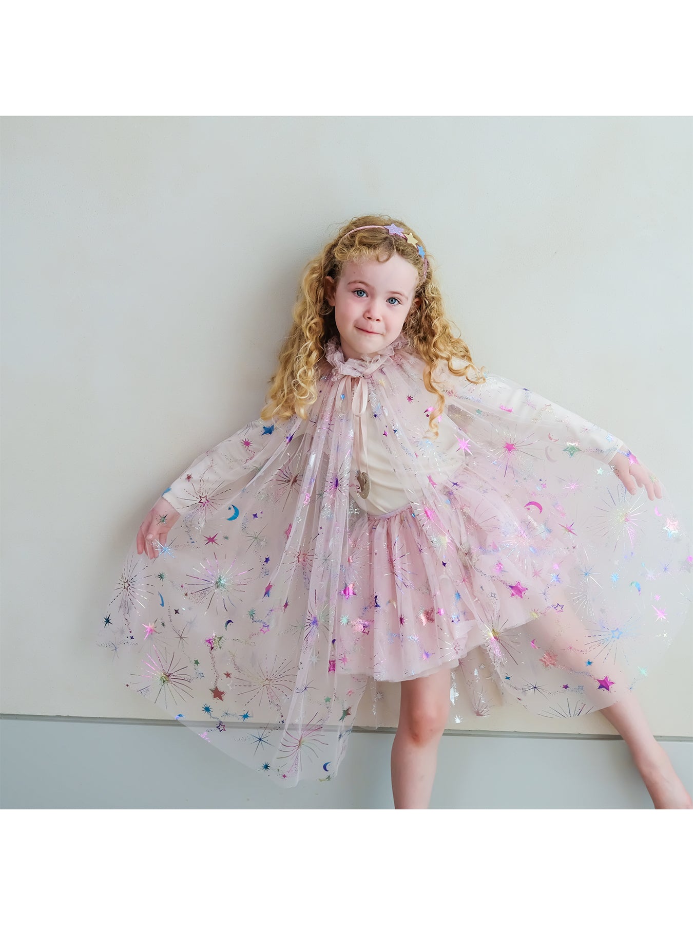 Kids Celestial Cape Pink