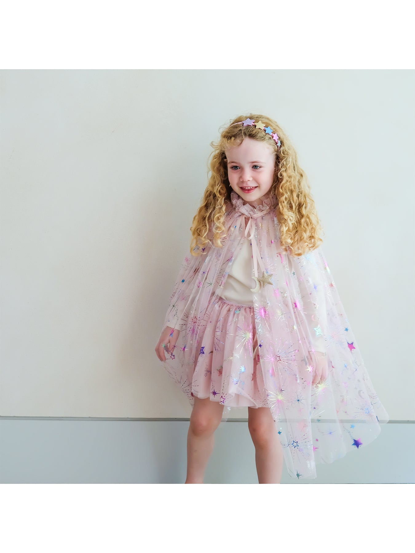 Kids Celestial Cape Pink