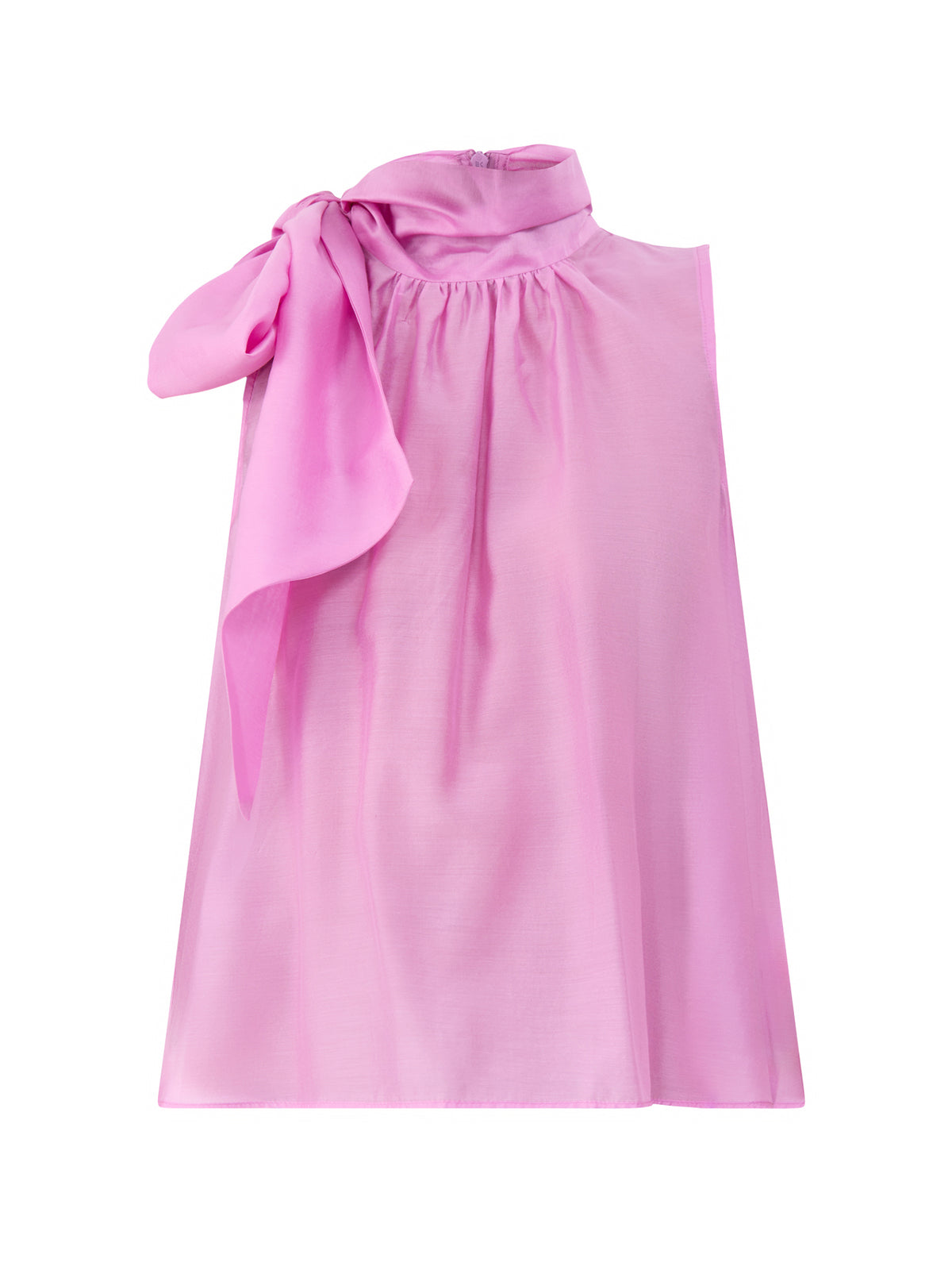 Bow Detail Sleeveless Blouse