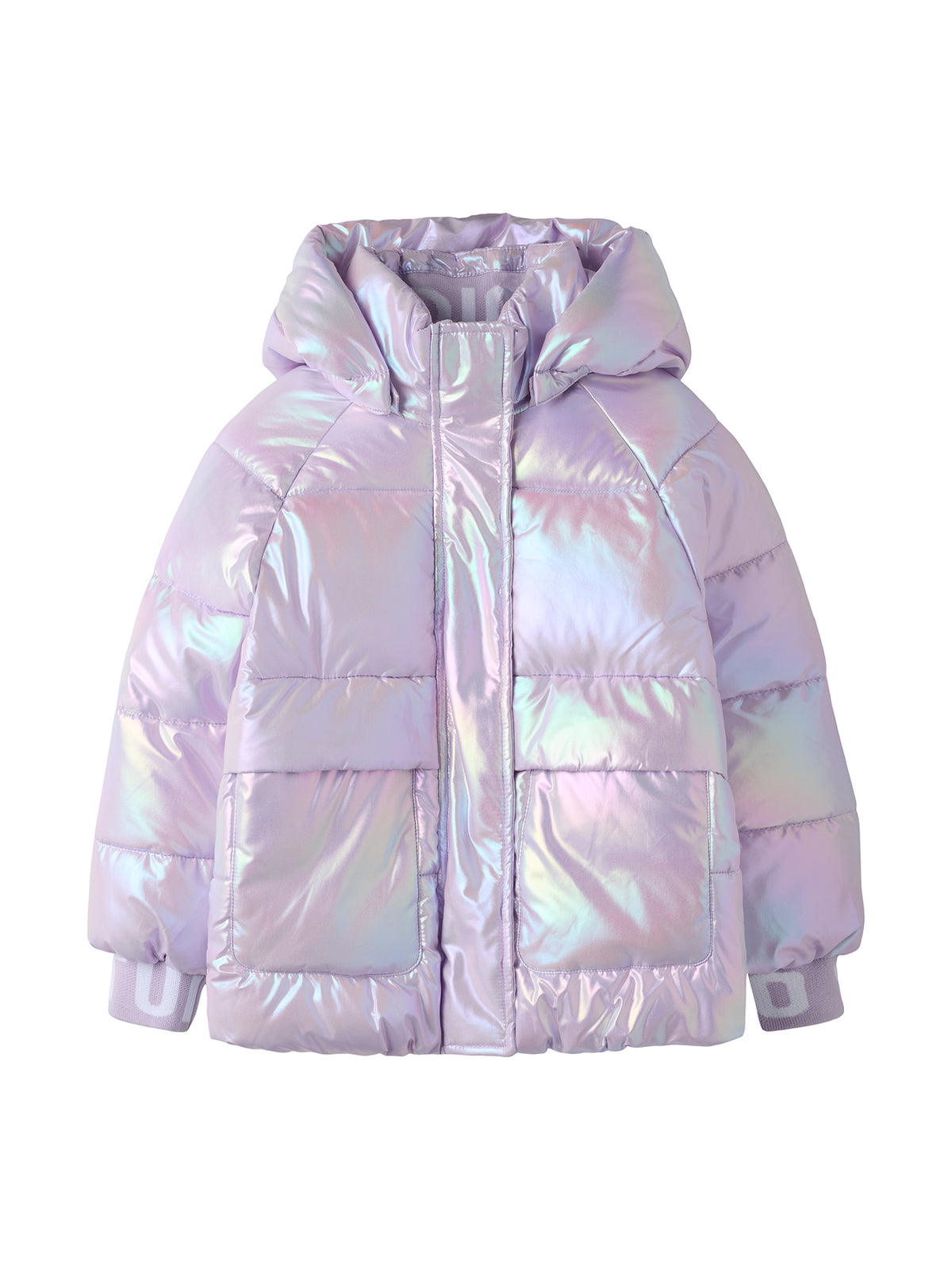 Girls' Malan Foil Puffer Jacket - Phalaenopsis