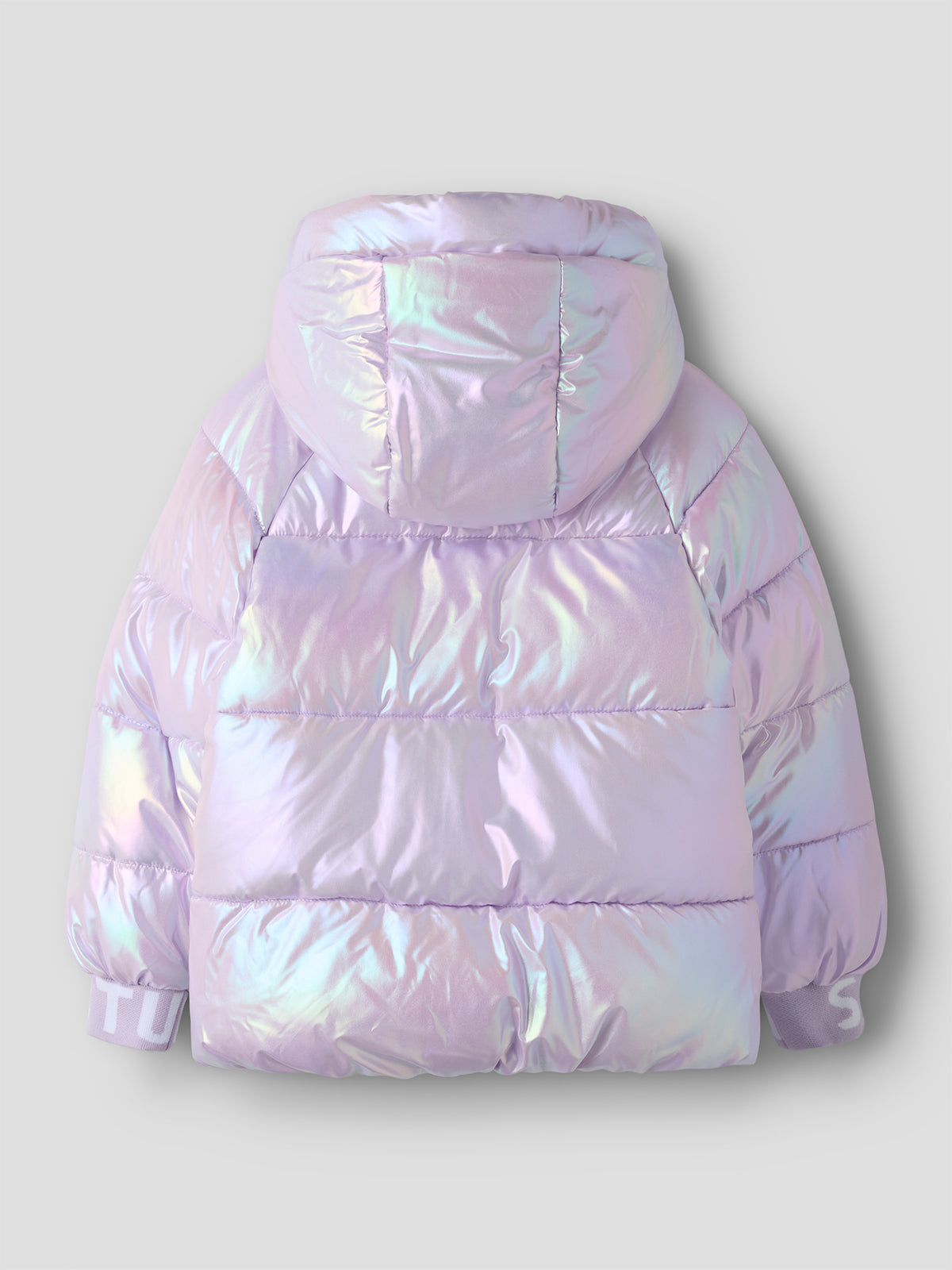 Girls' Malan Foil Puffer Jacket - Phalaenopsis