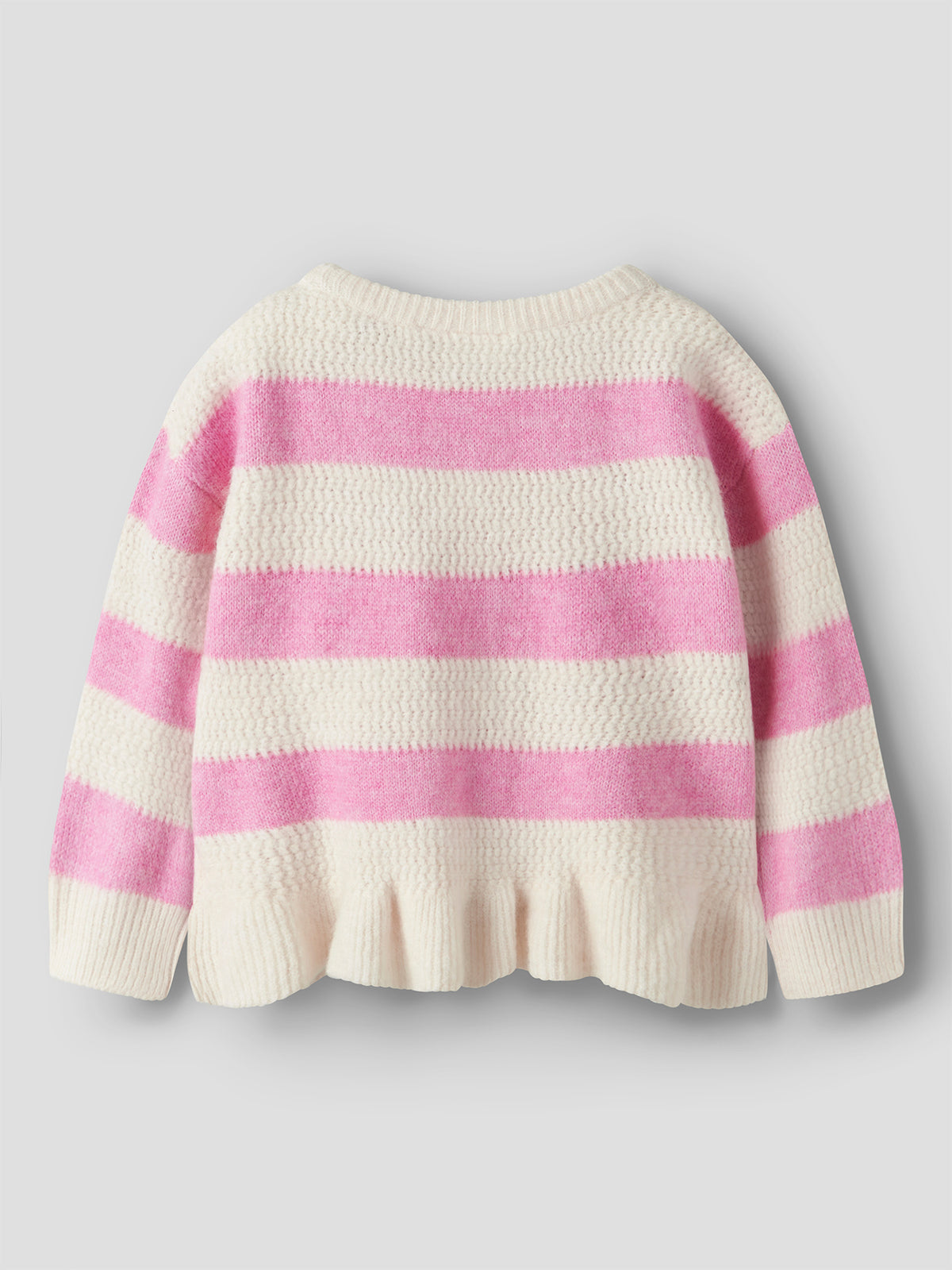 Girls' Nyla Long-Sleeved Knitted Jumper - Antique White