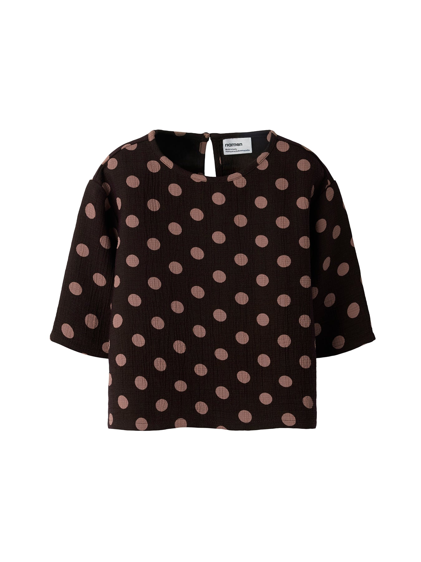 Nina LENZING™ ECOVERO™ Blend Top Brown