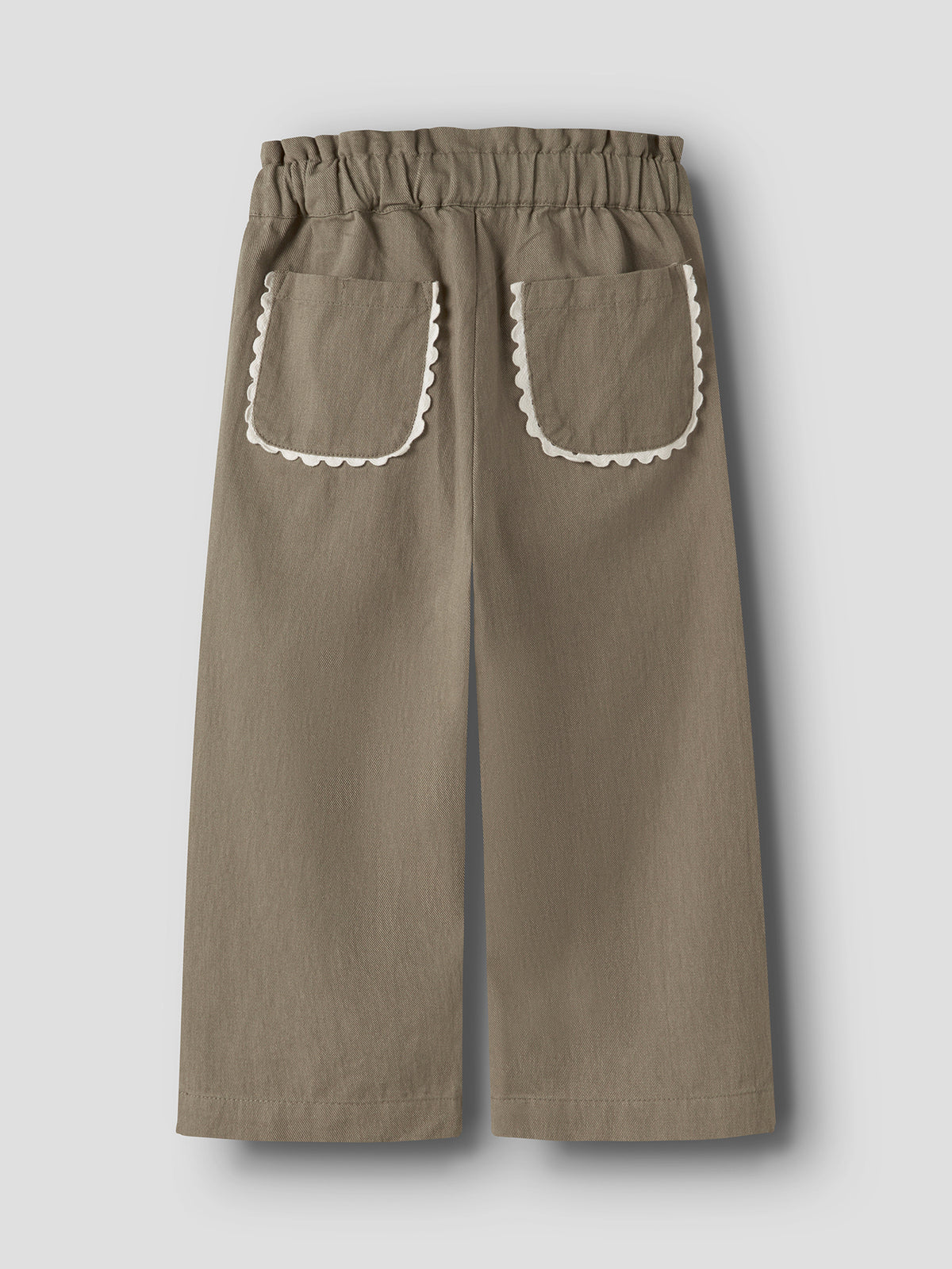Cotton Ombra Wide Leg Corduroy Trousers
