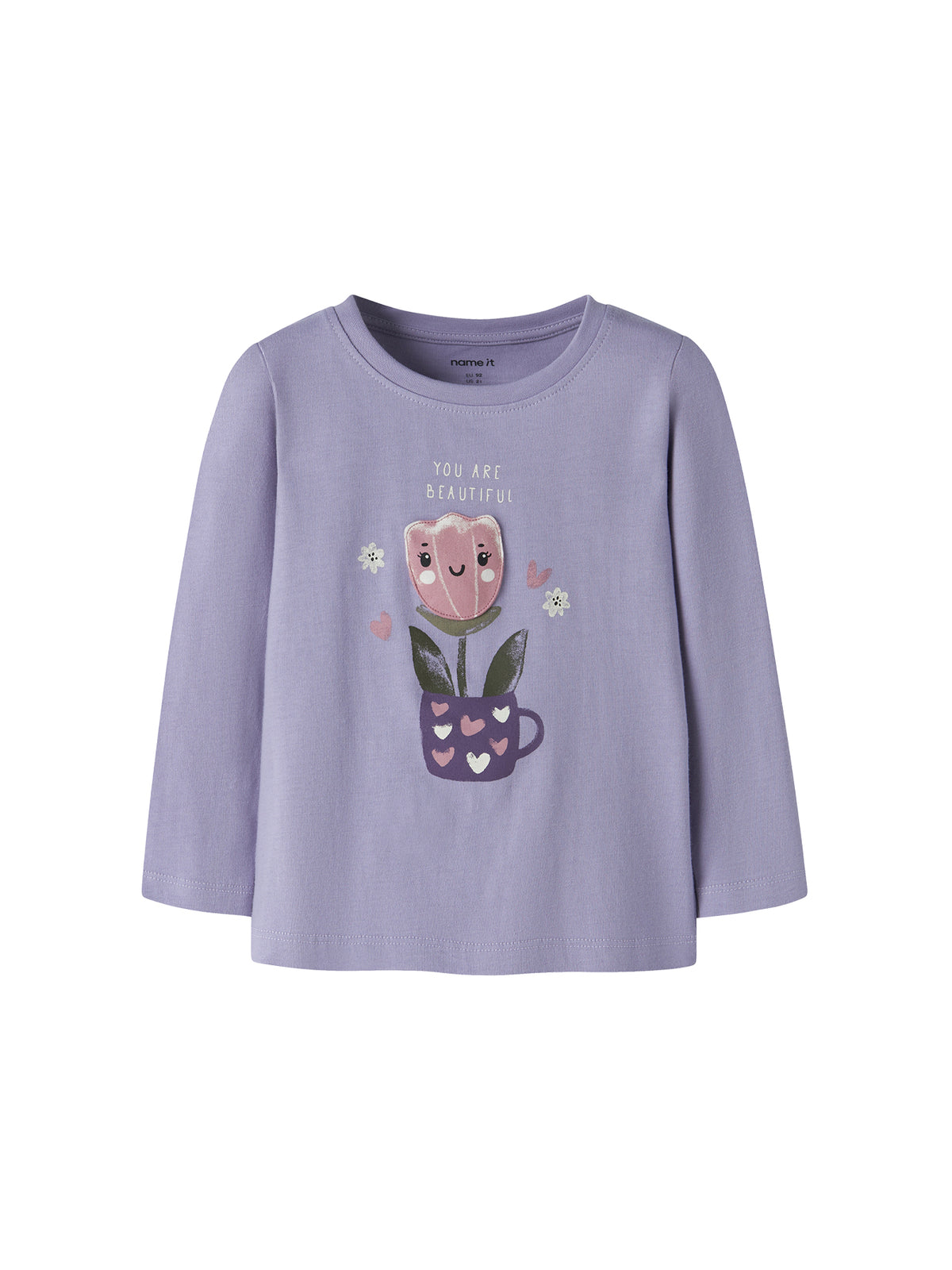 Organic Cotton Blend Onelia Long-Sleeved T-Shirt