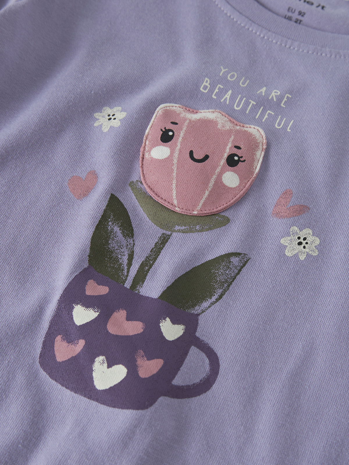 Organic Cotton Blend Onelia Long-Sleeved T-Shirt
