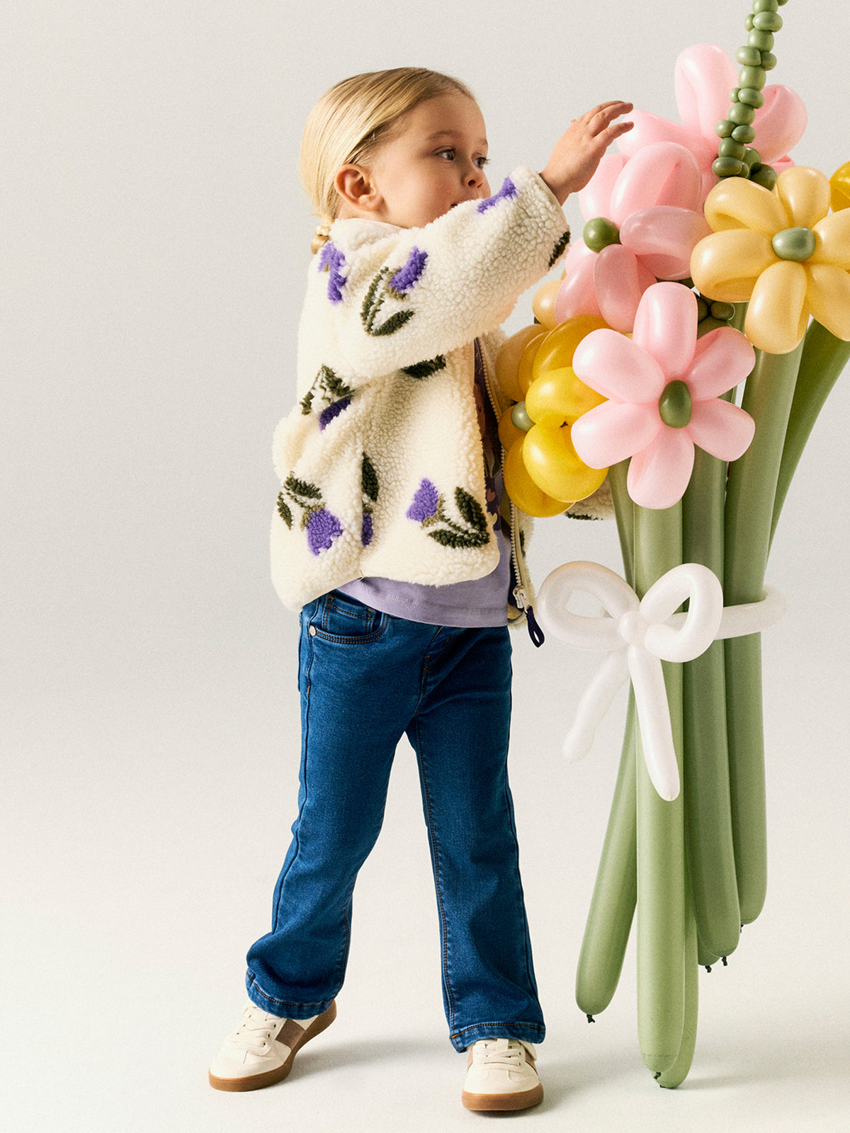 Recycled Teddy Nelda Cardigan
