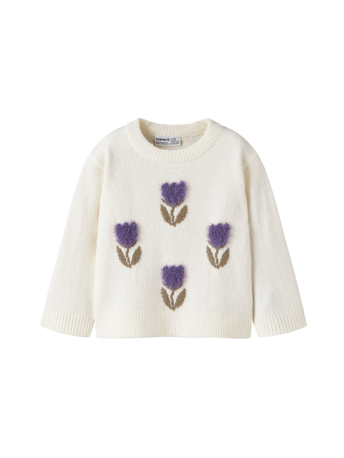 Olgi Long-Sleeved Knitted Jumper