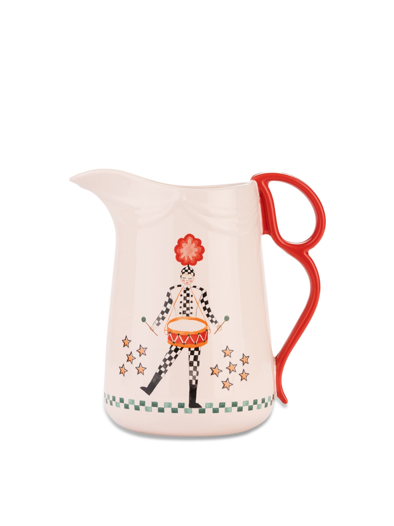 Nutcracker Stoneware Pitcher Jug