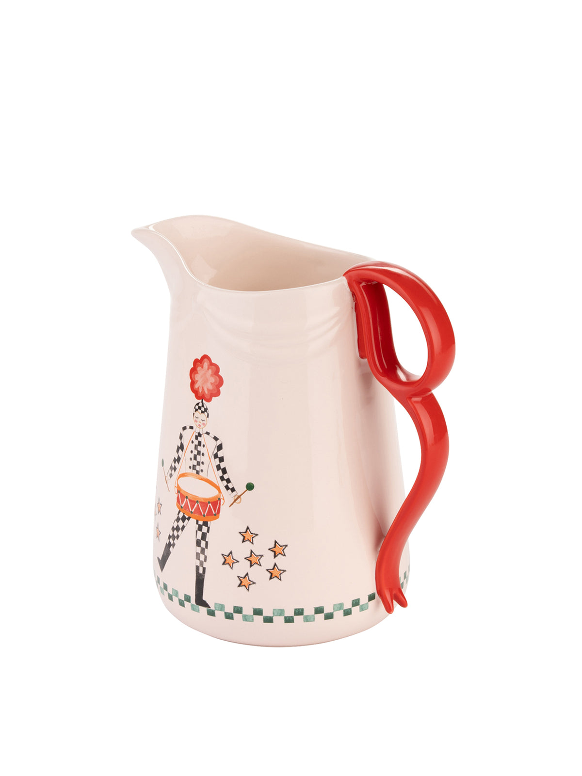 Nutcracker Stoneware Pitcher Jug