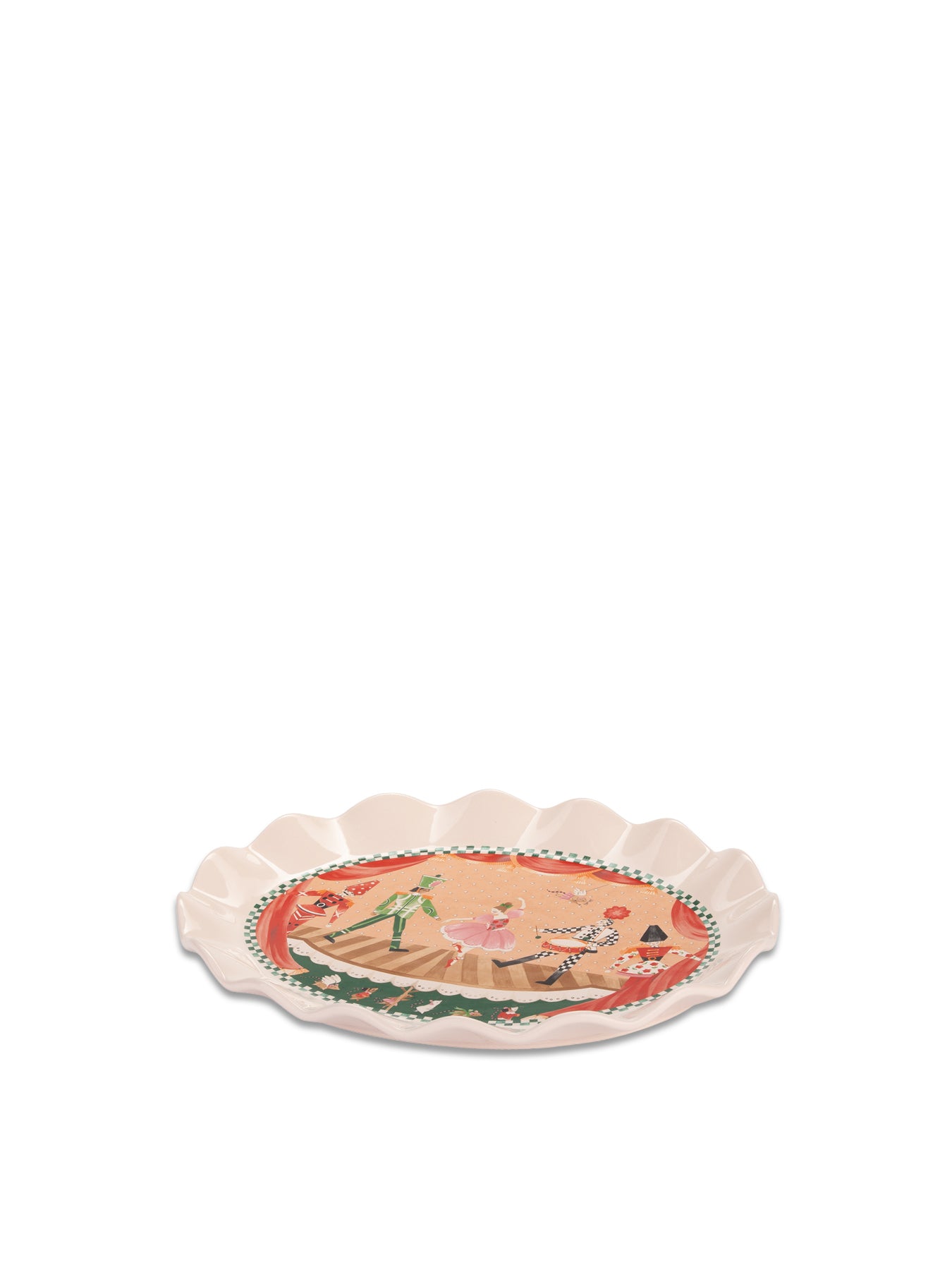 Nutcracker Stoneware Oval Platter