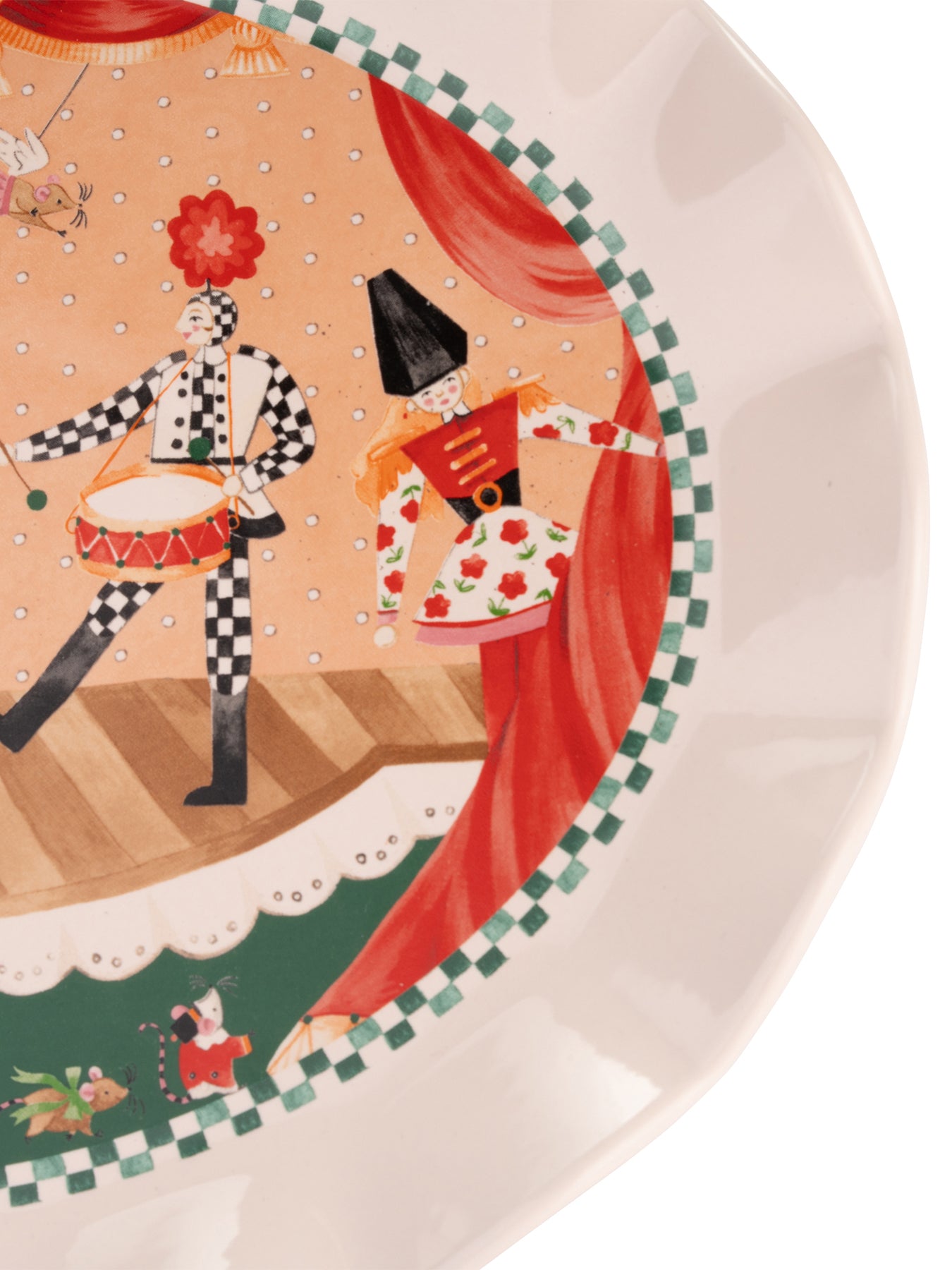 Nutcracker Stoneware Oval Platter