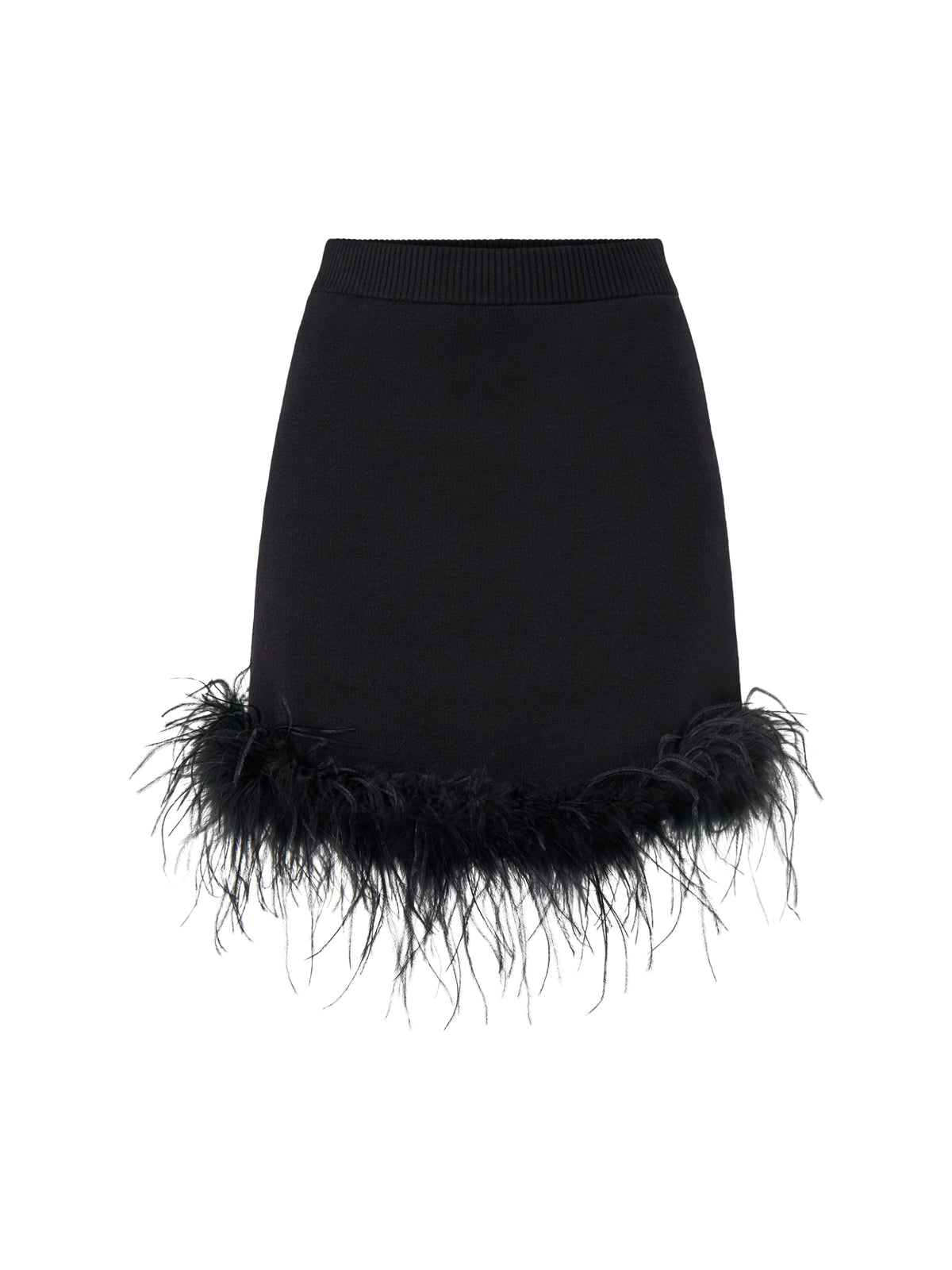 Feather Skirt – Black