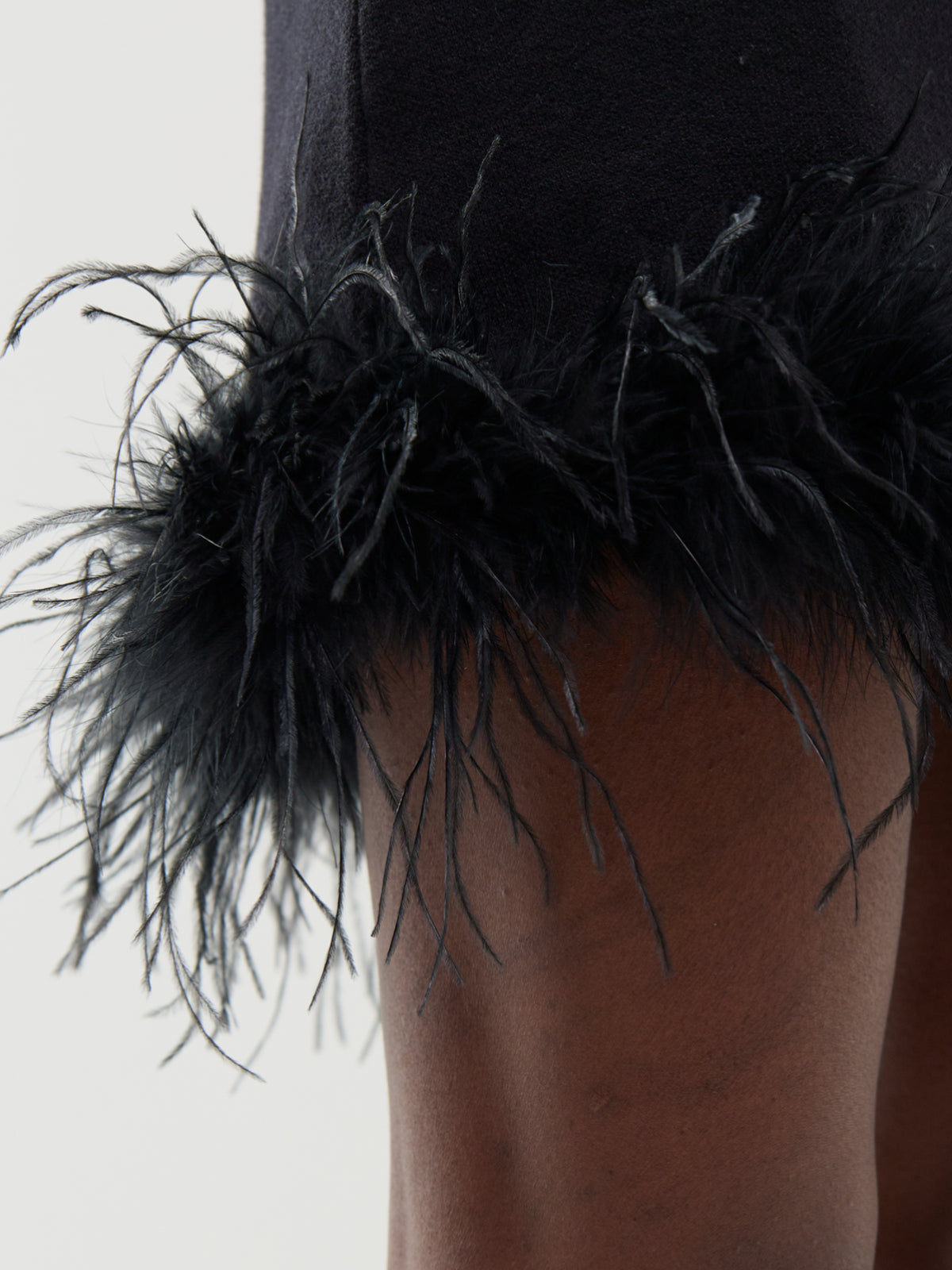 Feather Skirt – Black