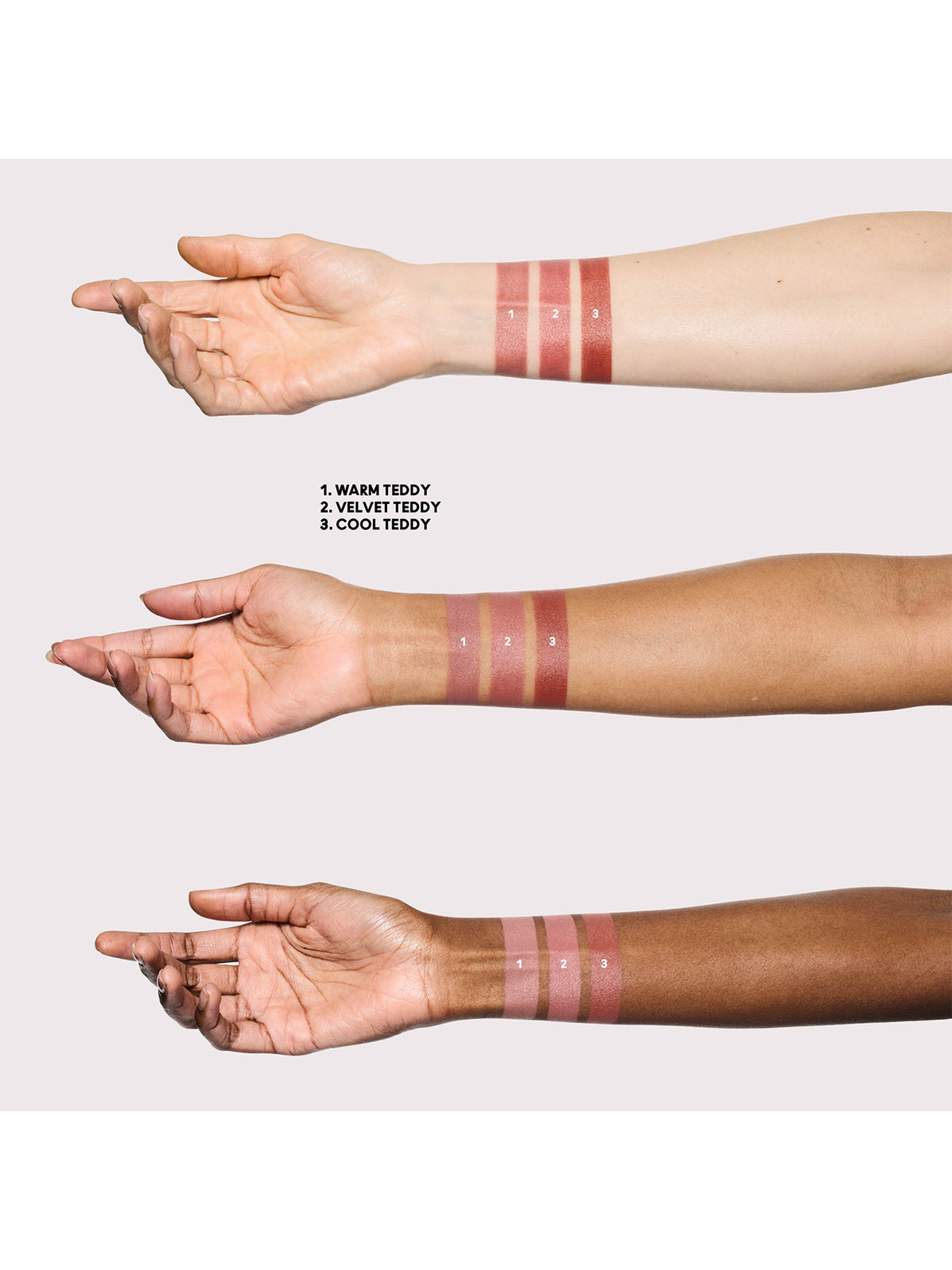 Teddy Party Mini Lip Trio