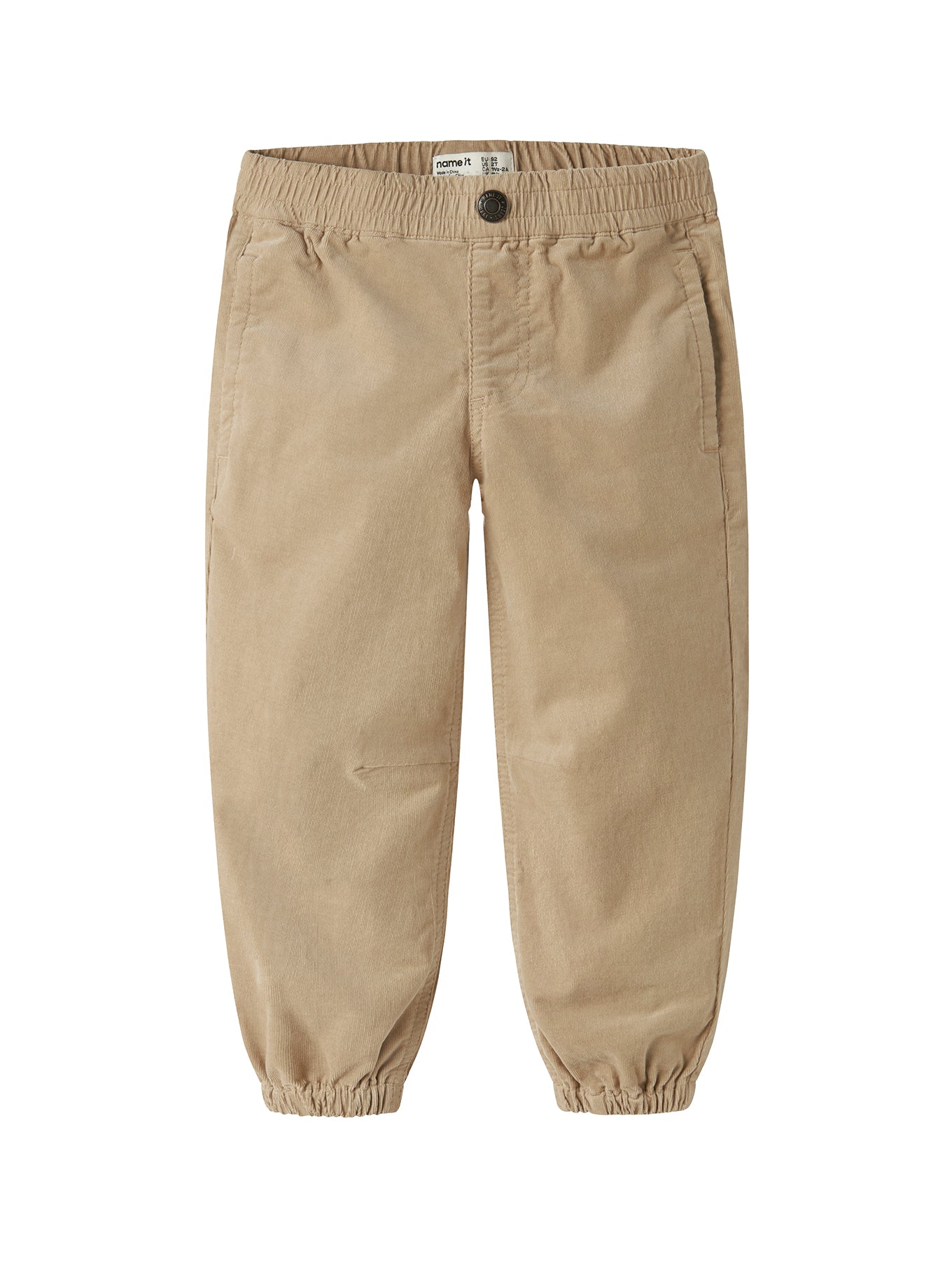 Cotton Corduroy Barrel Trousers