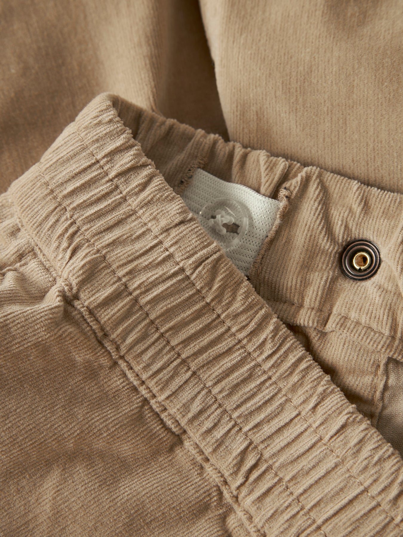 Cotton Corduroy Barrel Trousers
