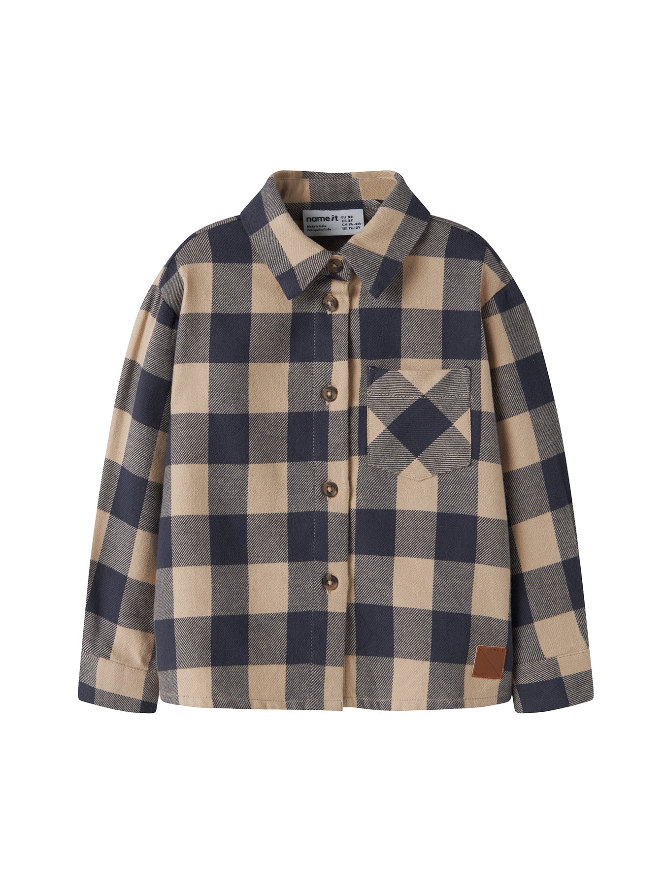 Kids' Organic Cotton Noriel Long Sleeve Shirt