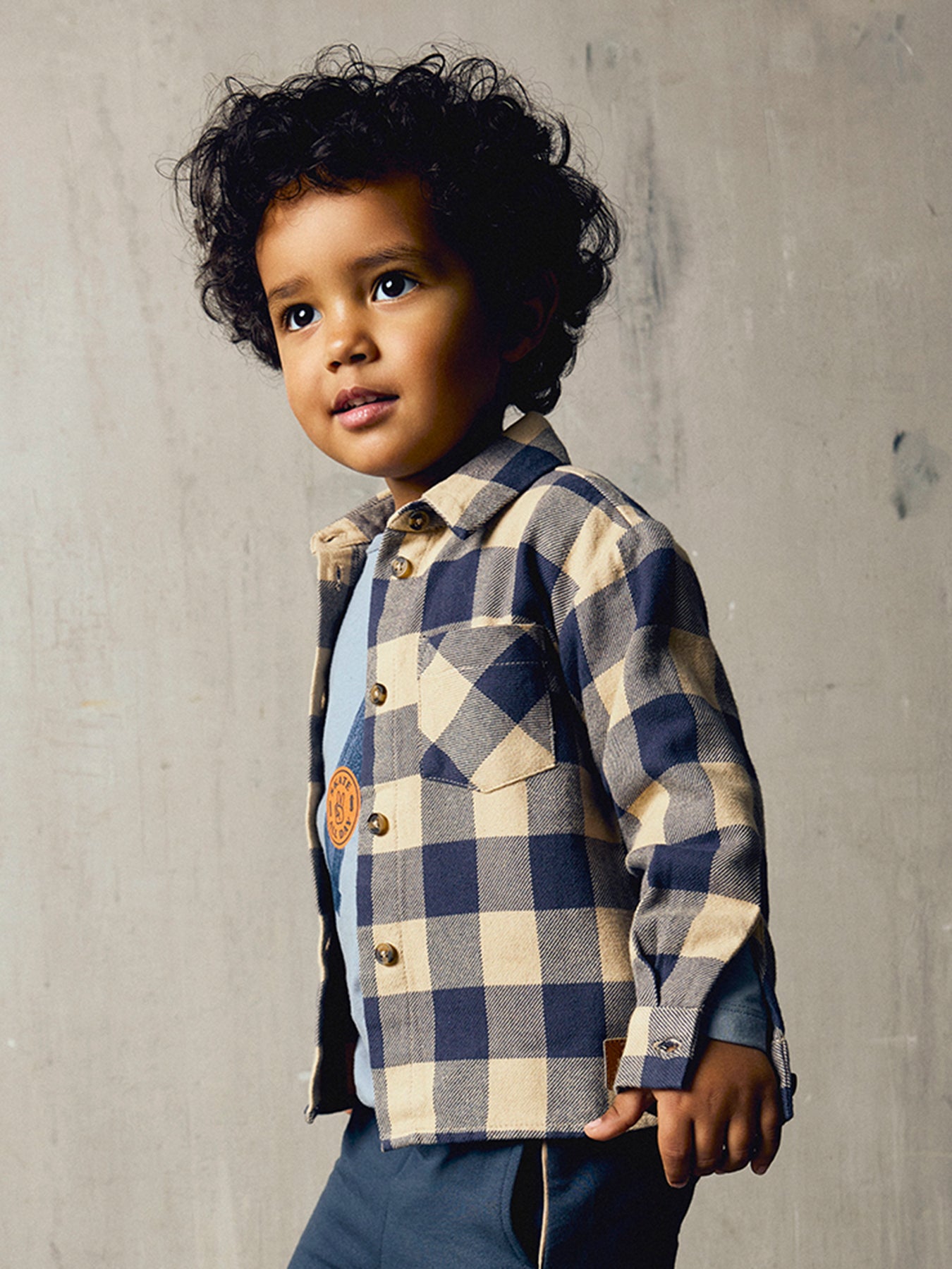 Kids' Organic Cotton Noriel Long Sleeve Shirt