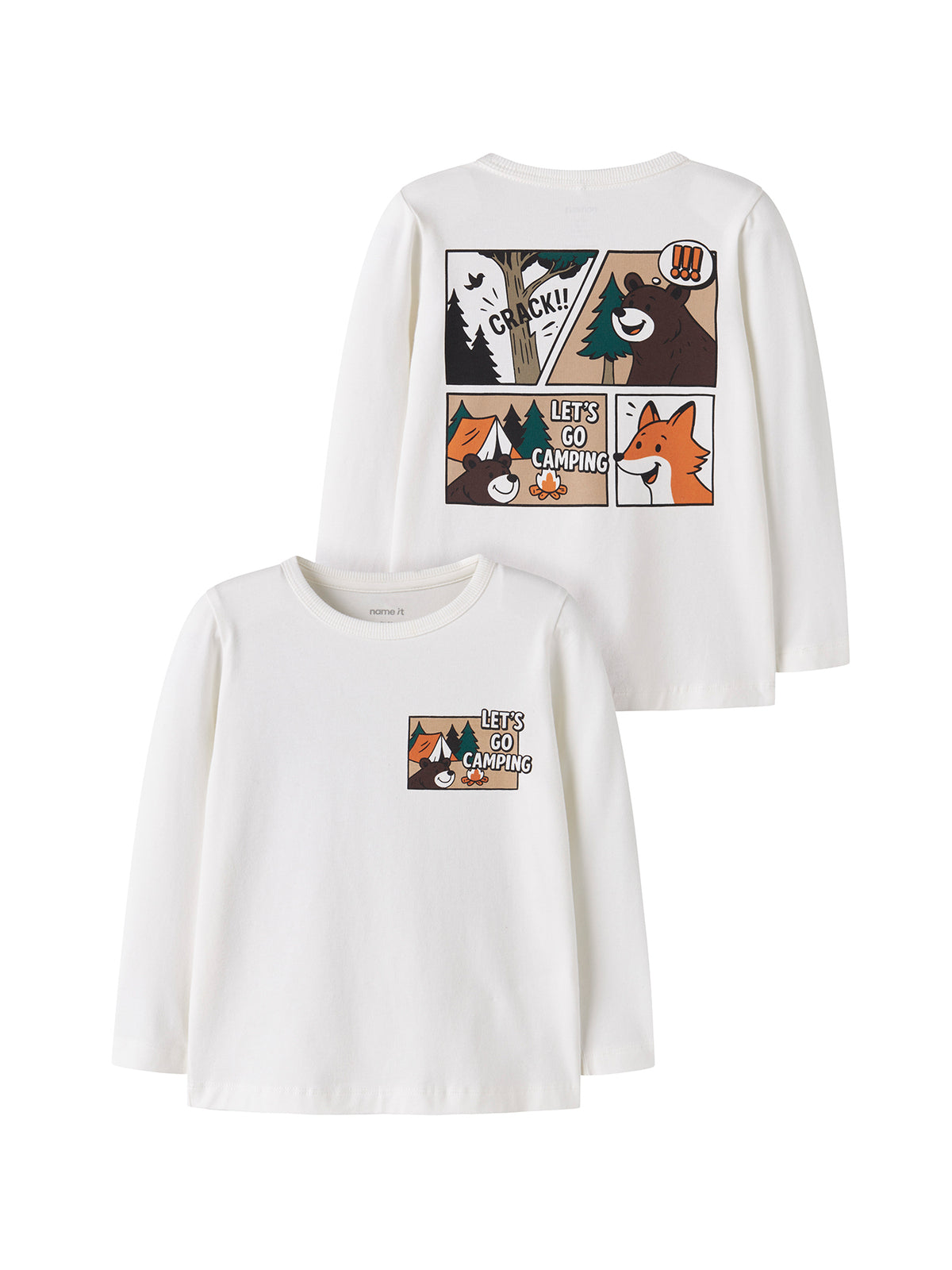 Organic & Recycled Cotton Oswalde Long-Sleeved T-Shirt