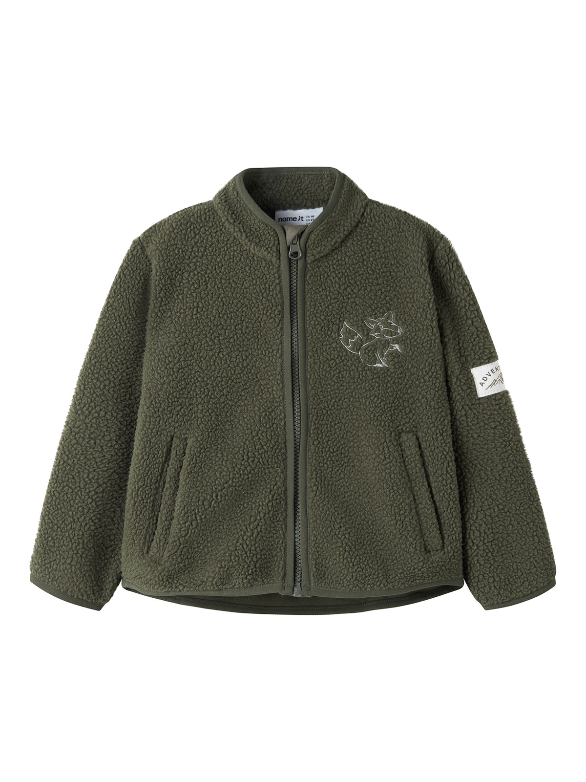 Teddy Cardigan - Olive Night