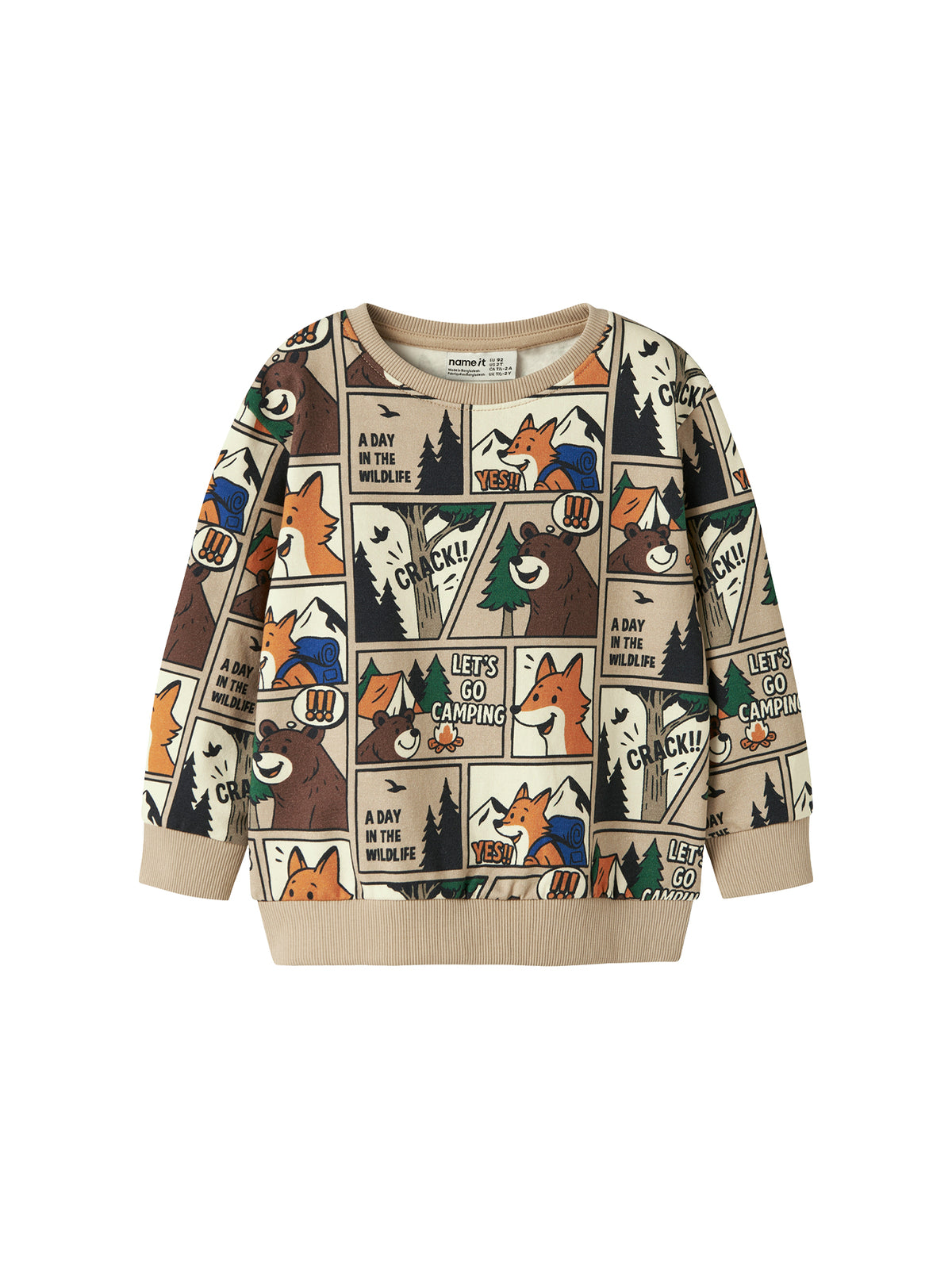 Organic & Recycled Cotton Oswaldy Long-Sleeved Sweatshirt